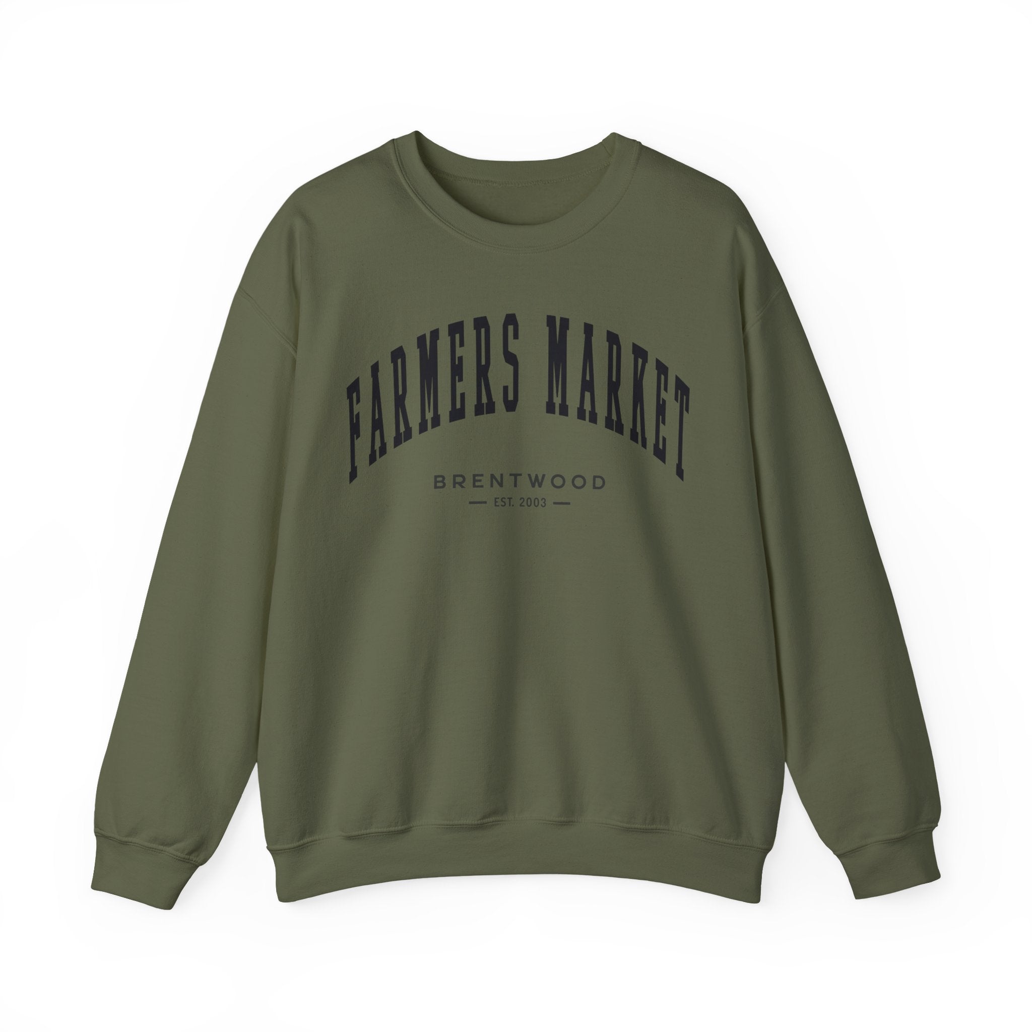 Brentwood Farmers Market Sweatshirt (Small City Text)