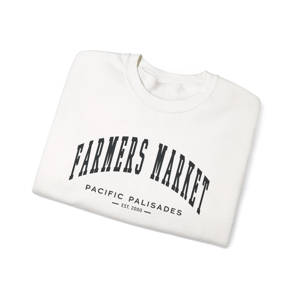 Pacific Palisades Farmers Market Collegiate Sweatshirt (Small City Text)