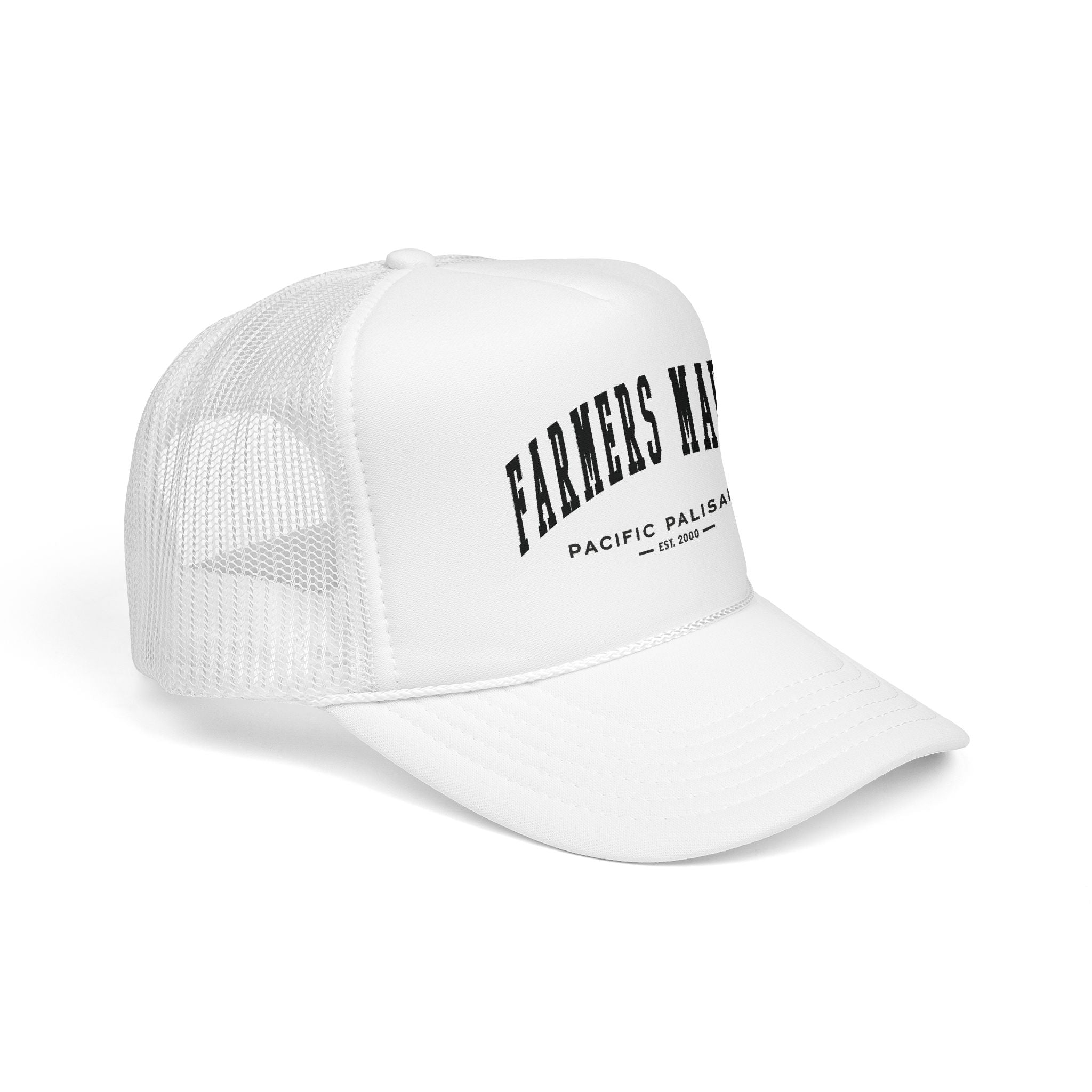 Pacific Palisades Market Trucker Hat (Small City Text)