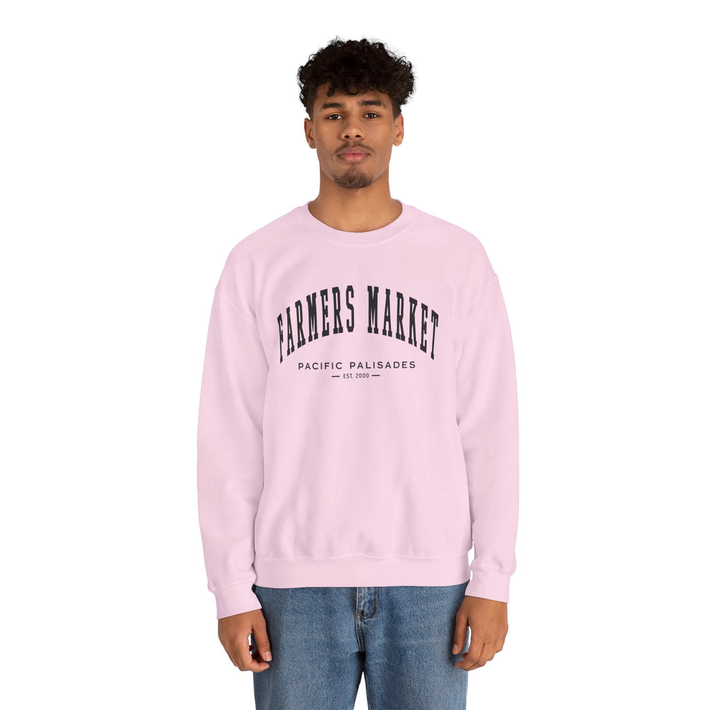 Pacific Palisades Farmers Market Collegiate Sweatshirt (Small City Text)