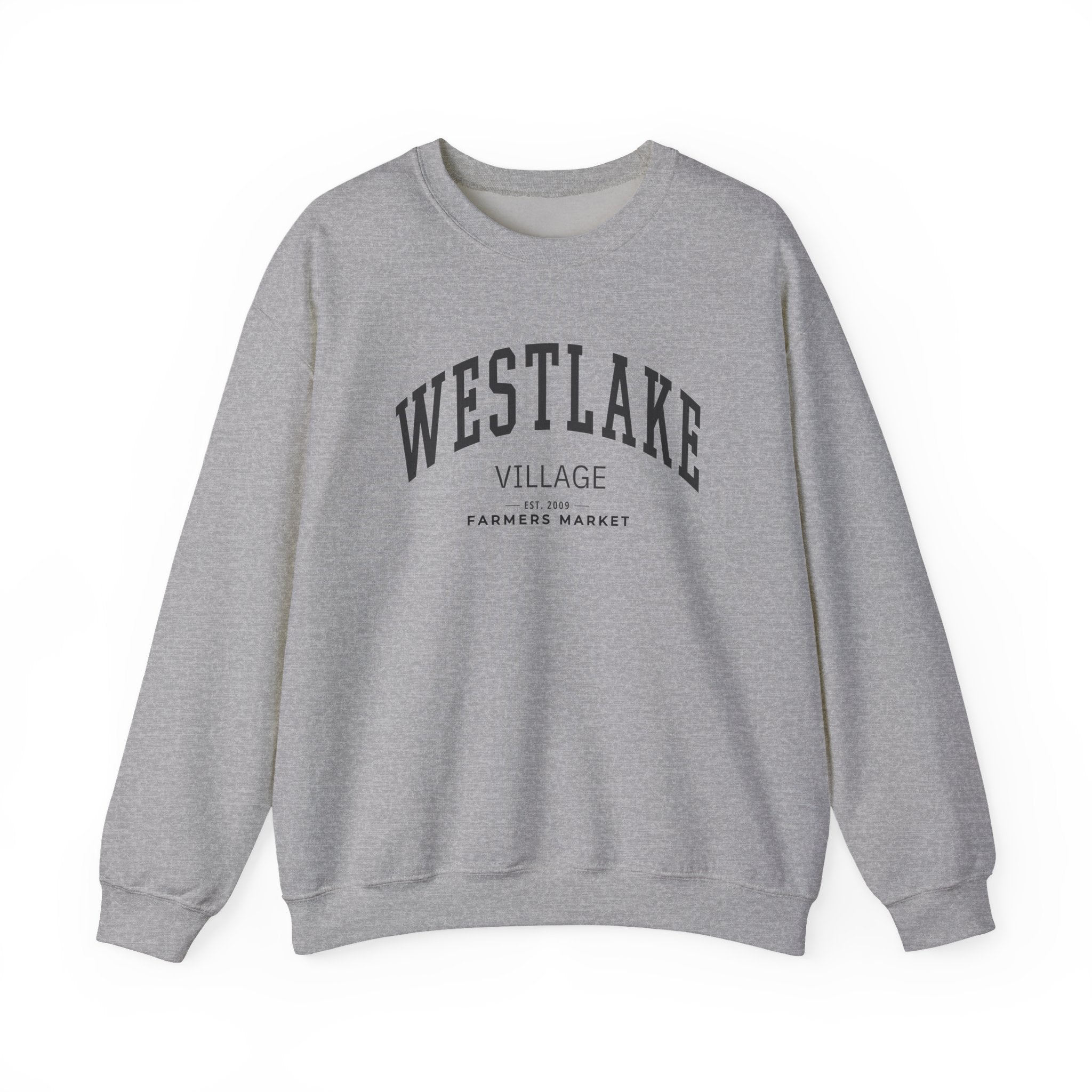 Westlake Village Farmers Market Collegiate Crewneck (Large City Text)
