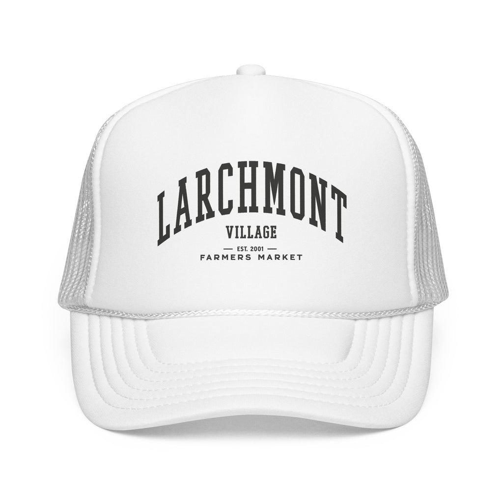 Larchmont Village Market Trucker Hat (Large City Text)