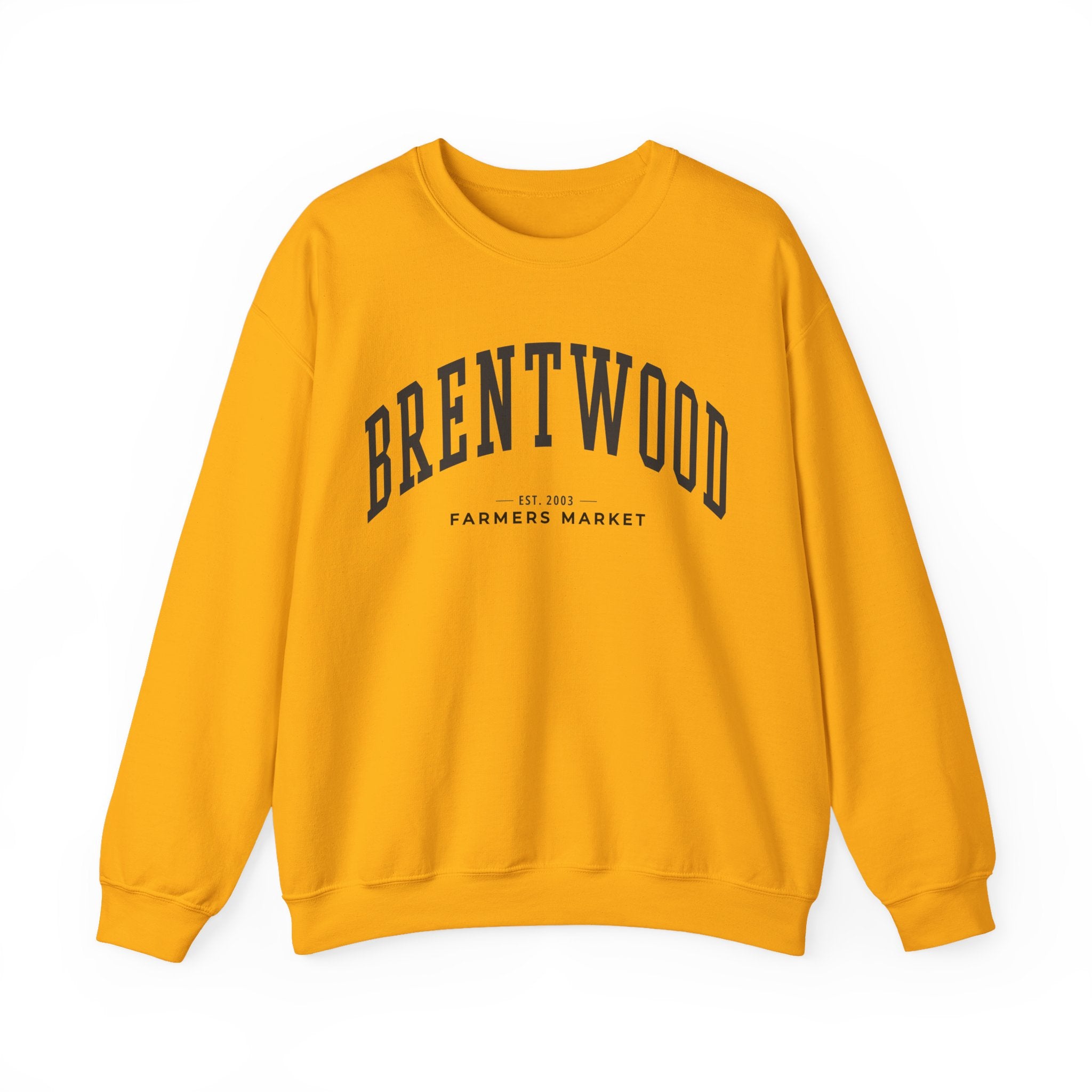 Brentwood Farmers Market Sweatshirt (Large City Text)