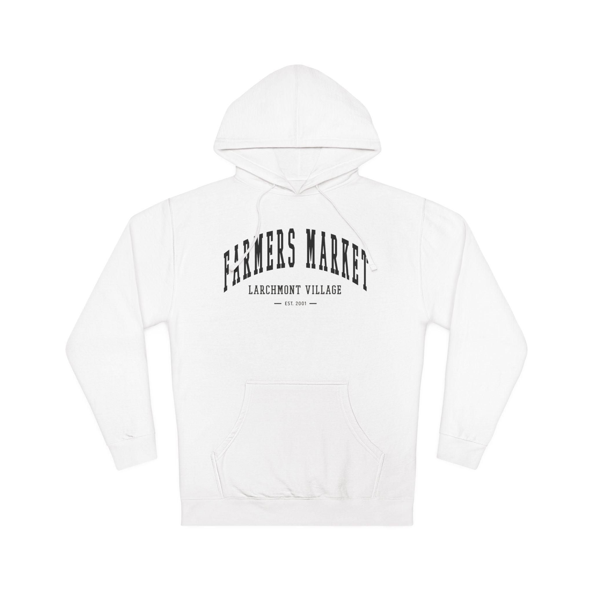 Larchmont Village Farmers Market Hoodie (Small City Text)