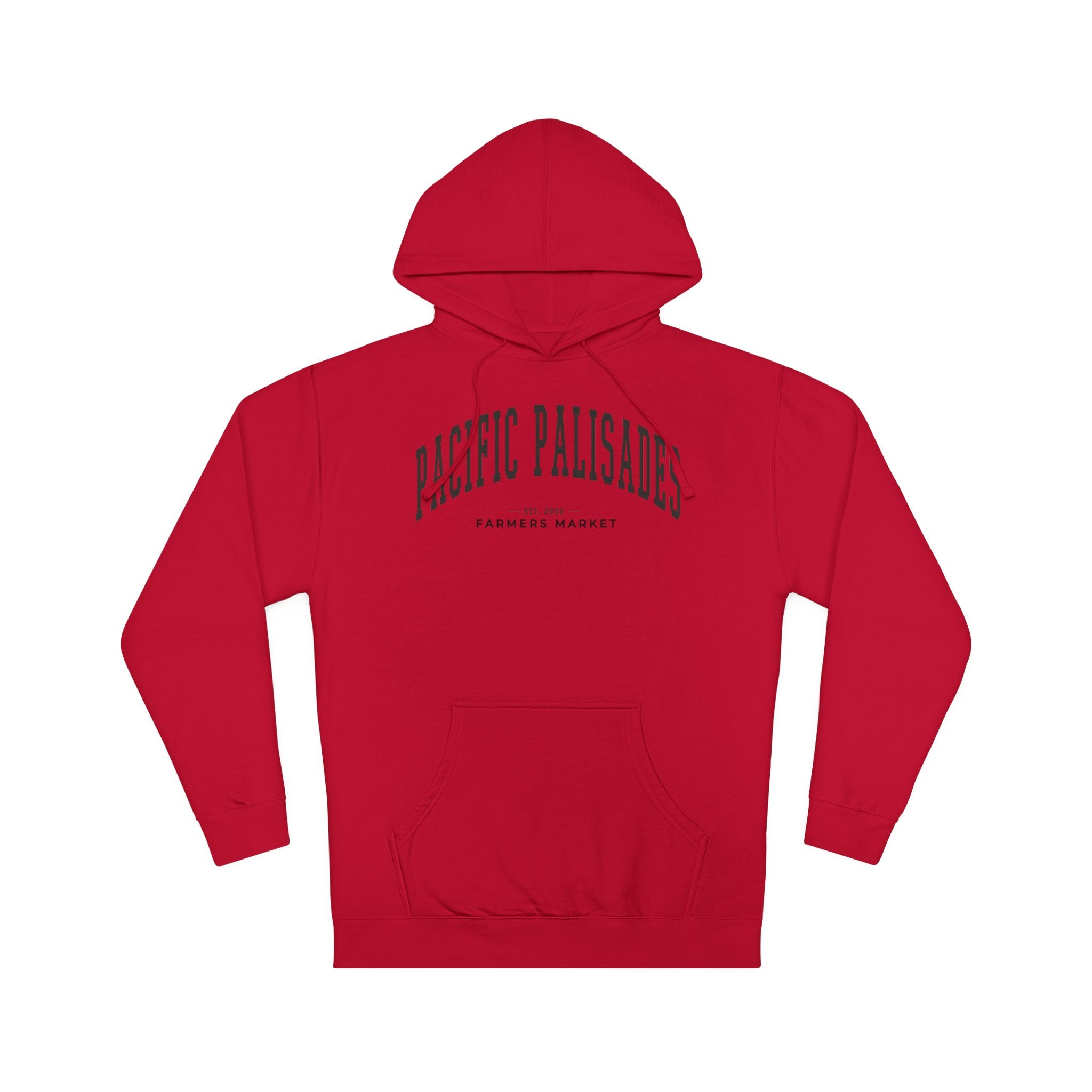 Pacific Palisades Farmers Market Collegiate Hoodie (Large City Text)