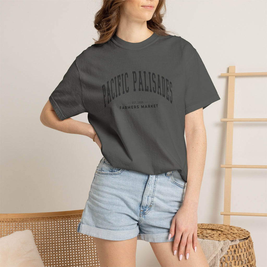 Pacific Palisades Farmers Market Tee (Large City Text)