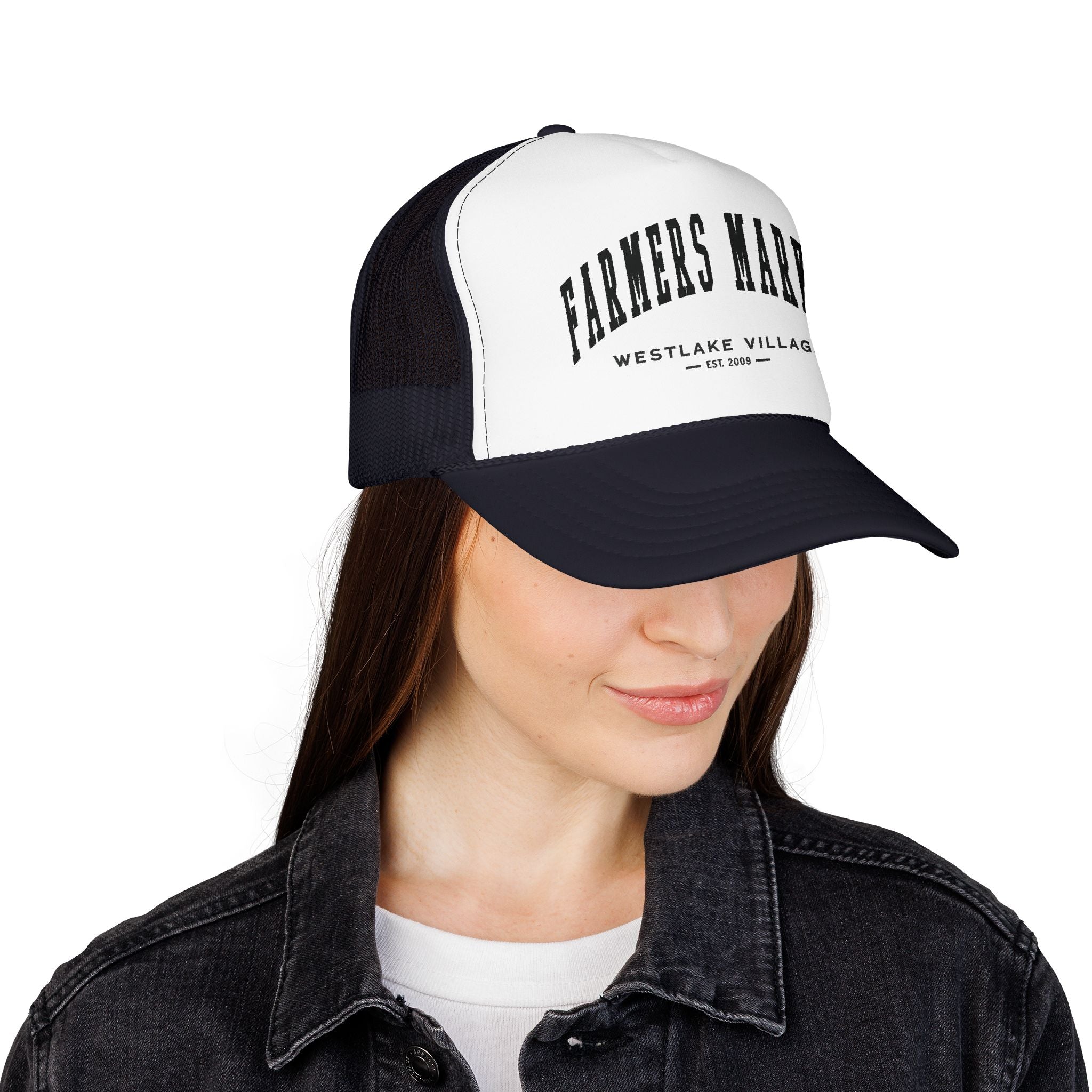Westlake Village Market Trucker Hat (Small City Text)