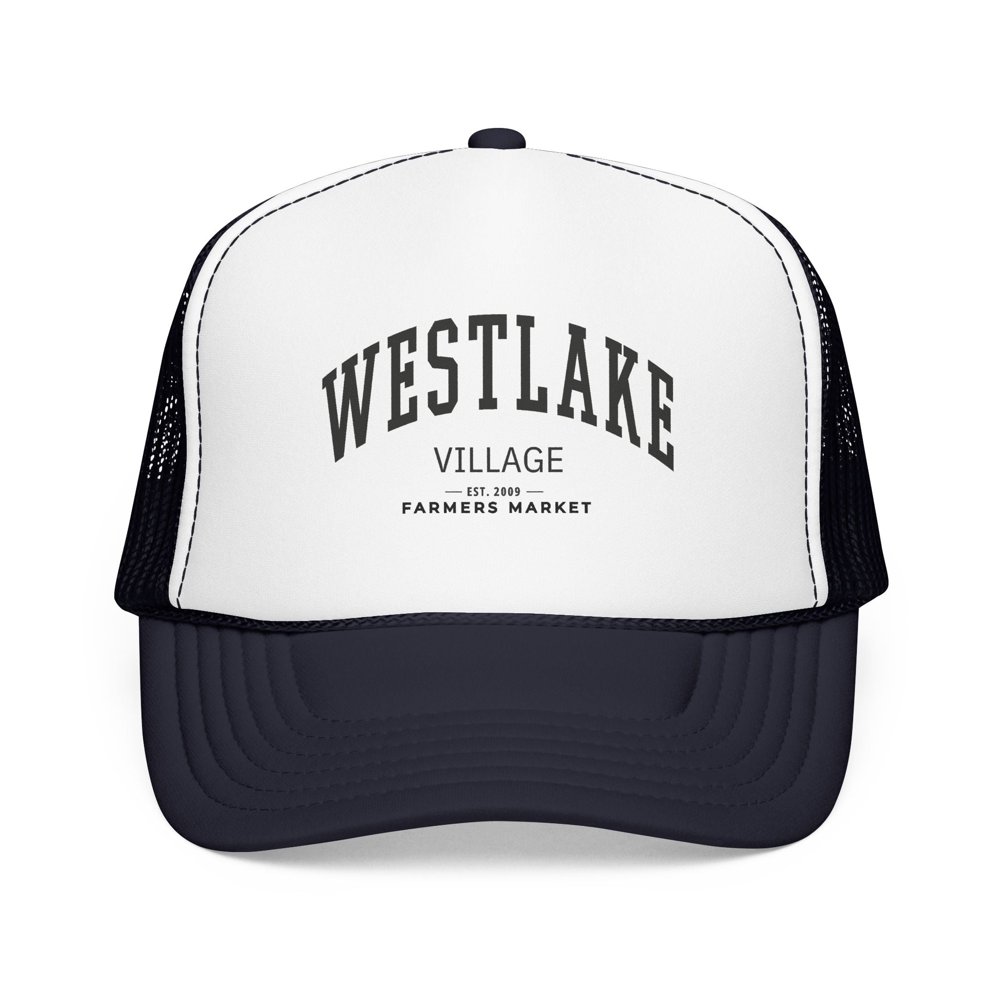 Westlake Village Market Trucker Hat (Large City Text)