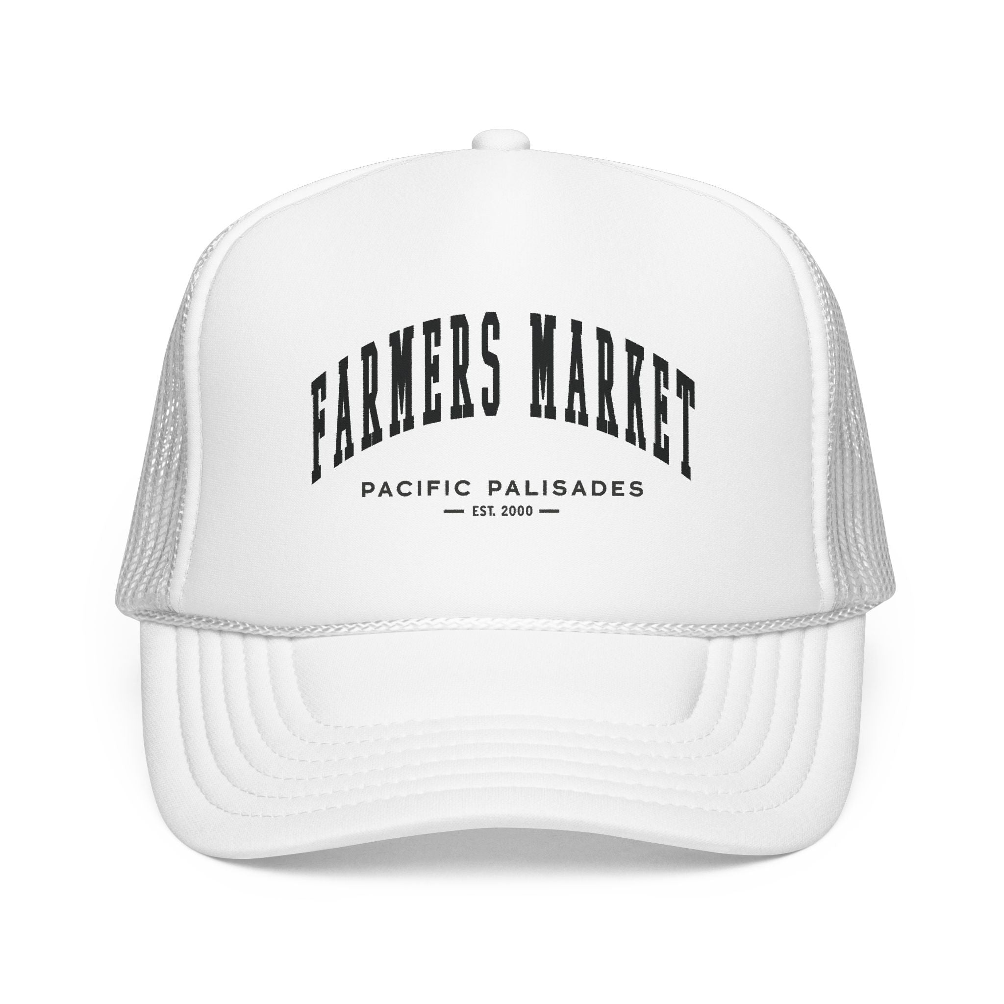 Pacific Palisades Market Trucker Hat (Small City Text)