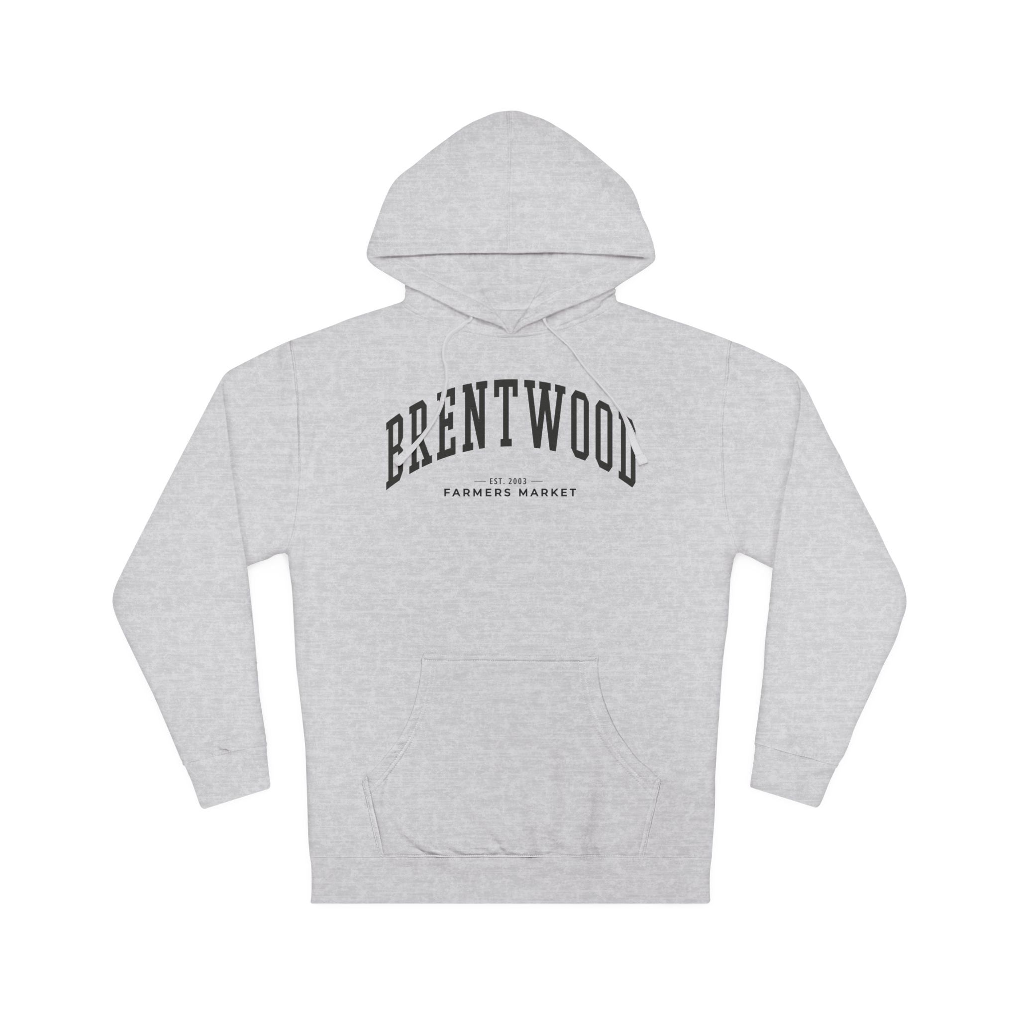 Brentwood Farmers Market Collegiate Hoodie (Large City Text)