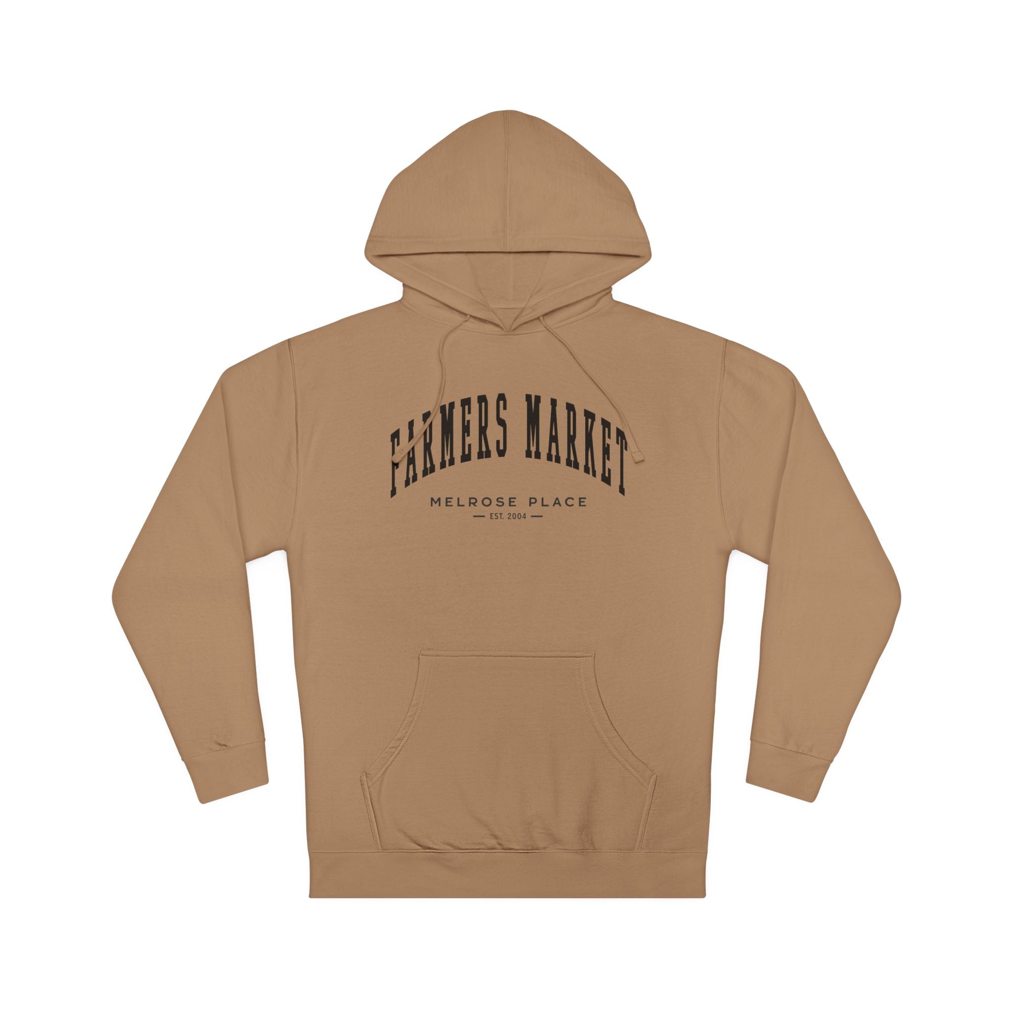 Melrose Place Farmers Market Collegiate Hoodie (Small City Text)