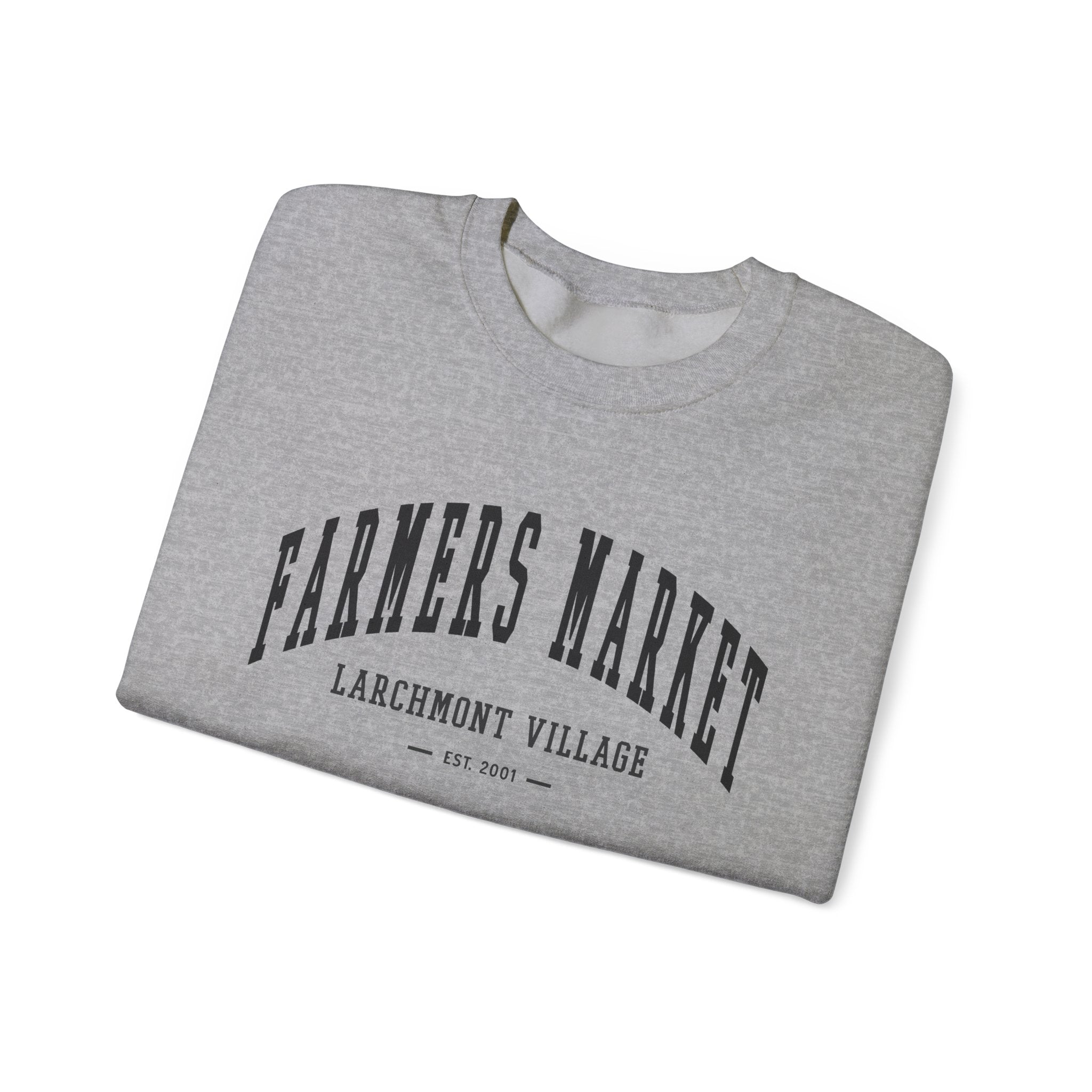 Larchmont Village Farmers Market Sweatshirt (Small City Text)