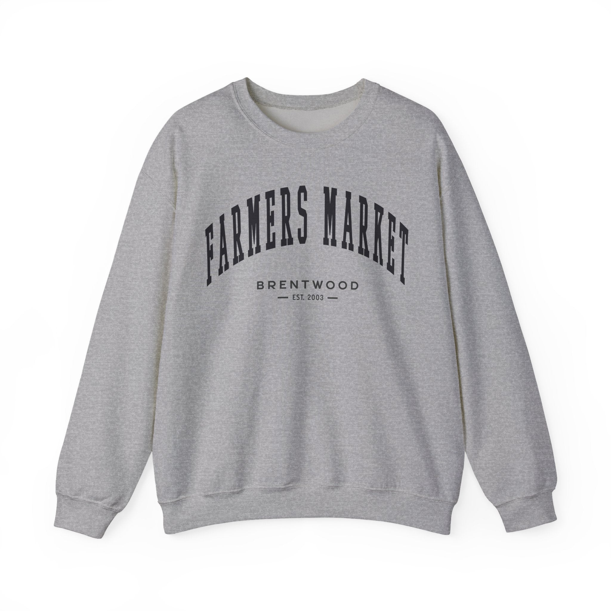 Brentwood Farmers Market Sweatshirt (Small City Text)