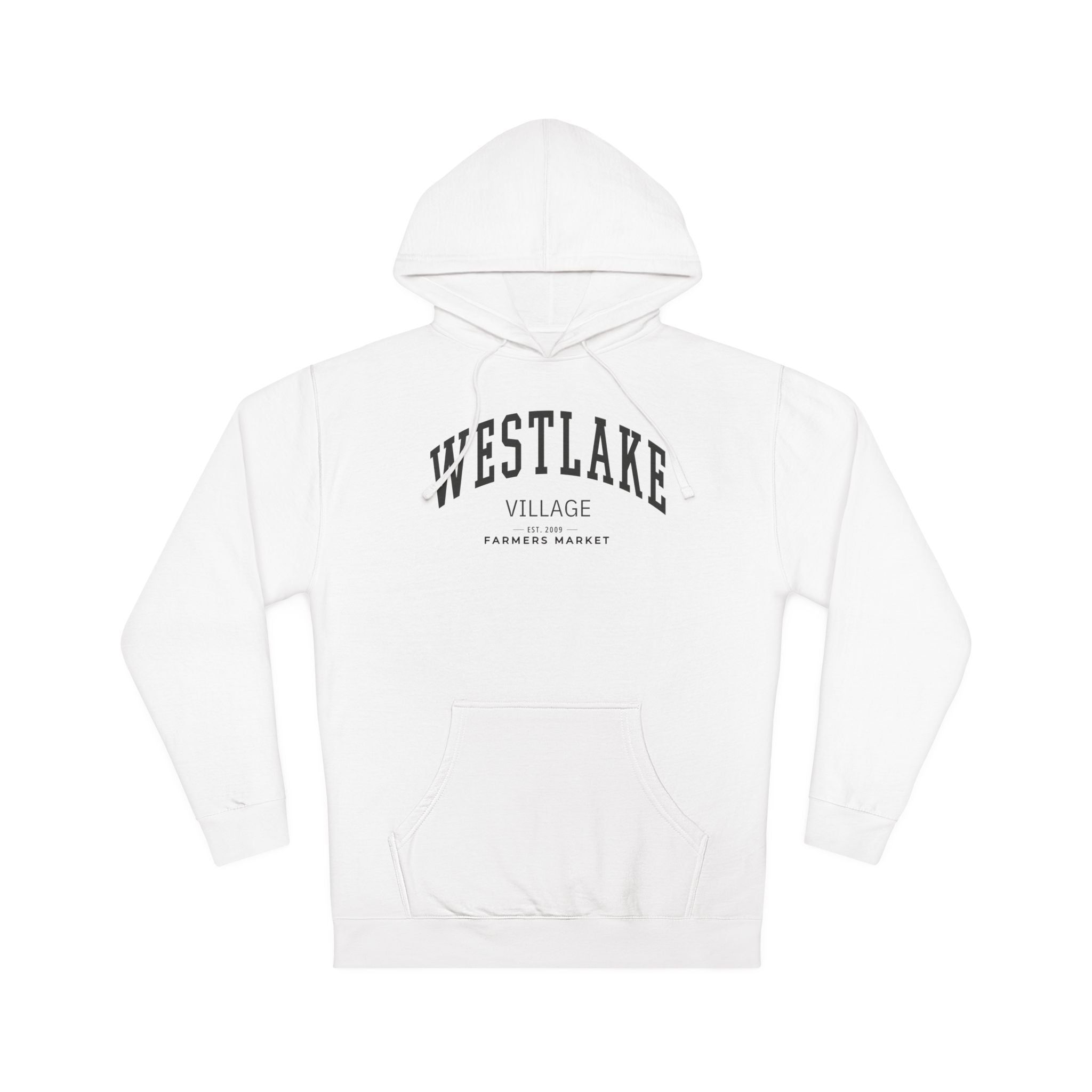Westlake Village Farmers Market Collegiate Hoodie (Large City Text)