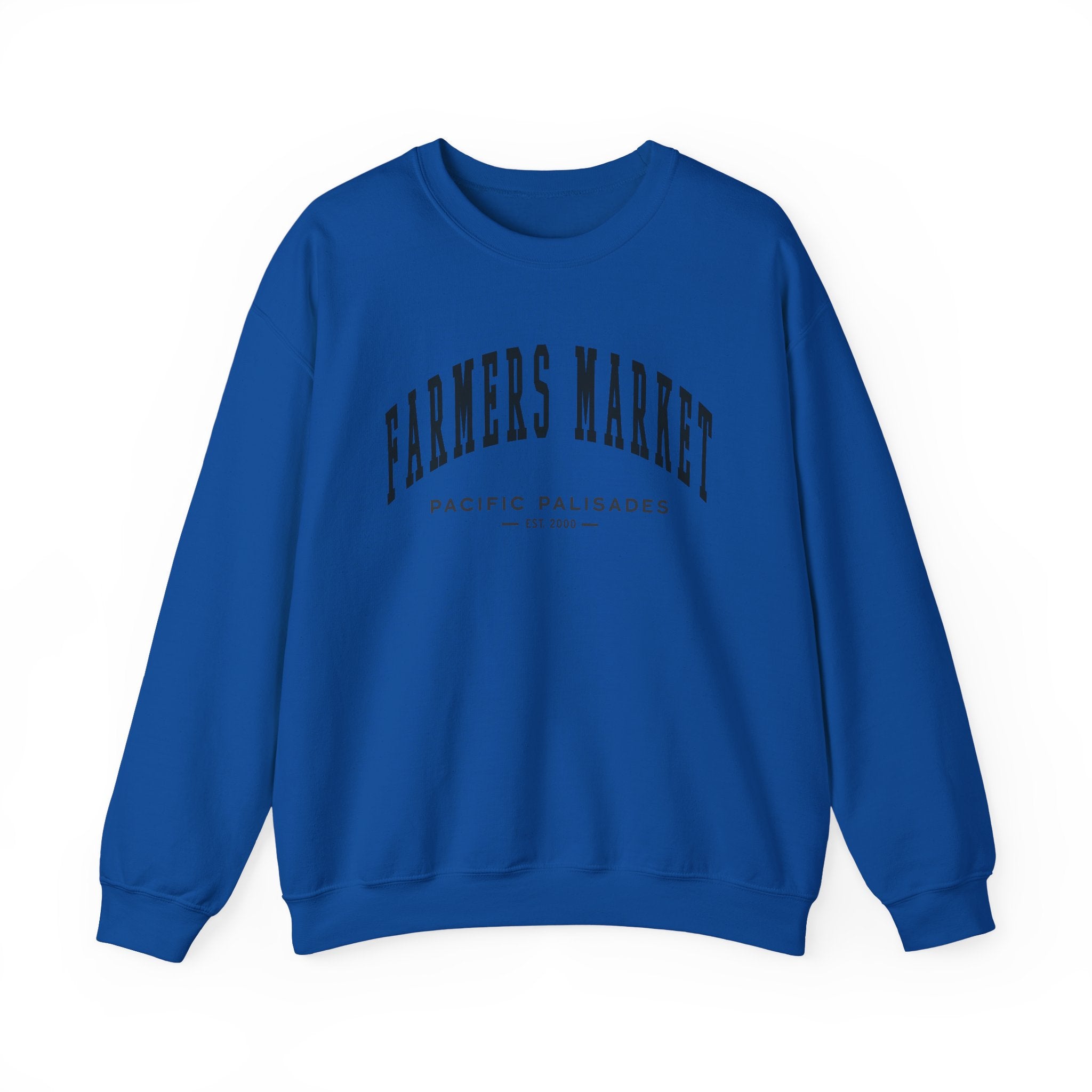 Pacific Palisades Farmers Market Collegiate Sweatshirt (Small City Text)