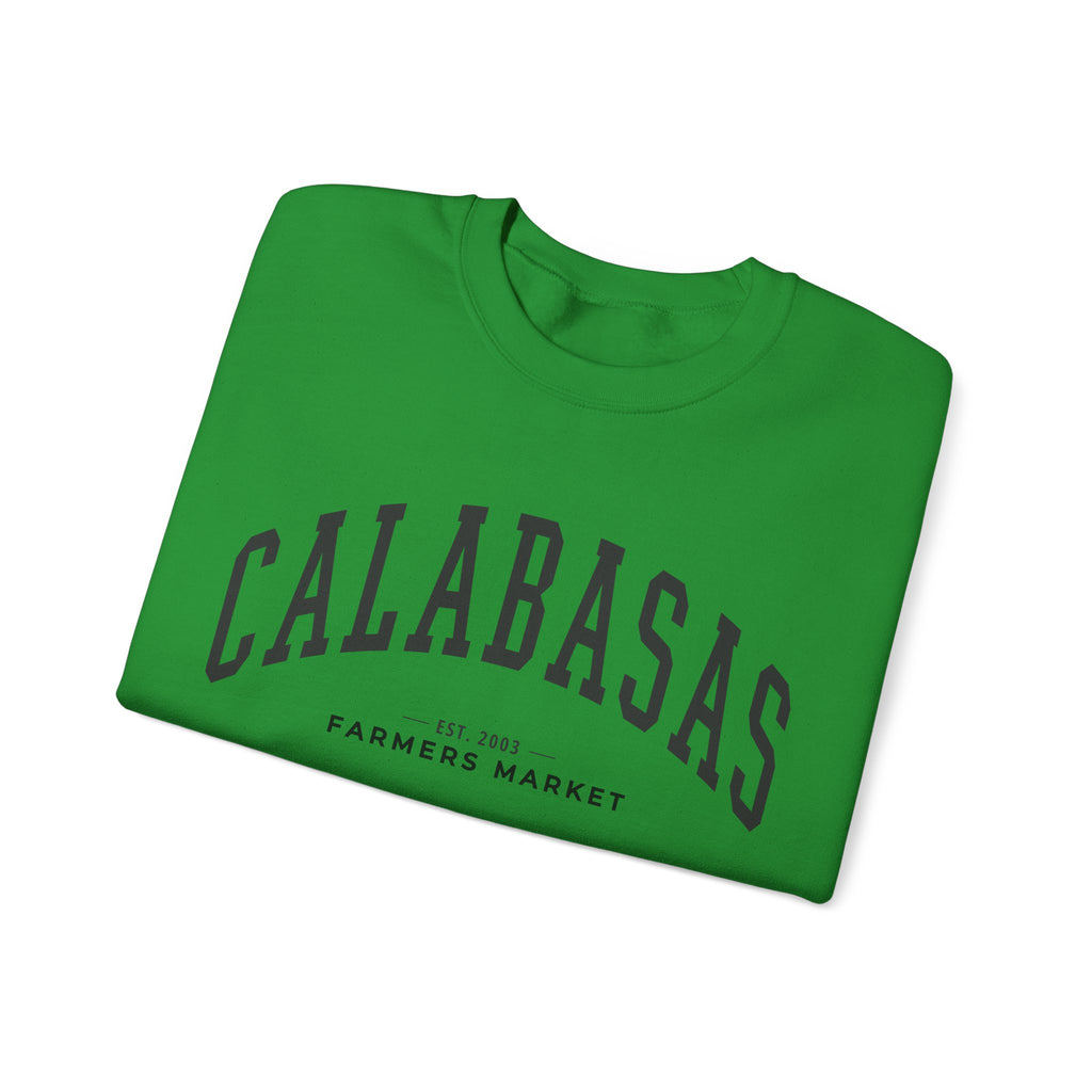 Calabasas Farmers Market Collegiate Crewneck (Large City Text)