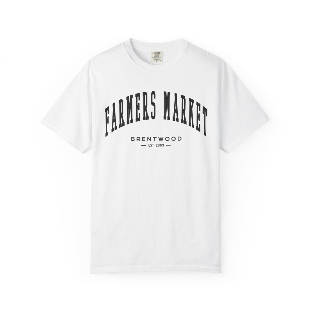 Brentwood Farmers Market Tee (Small City Text)