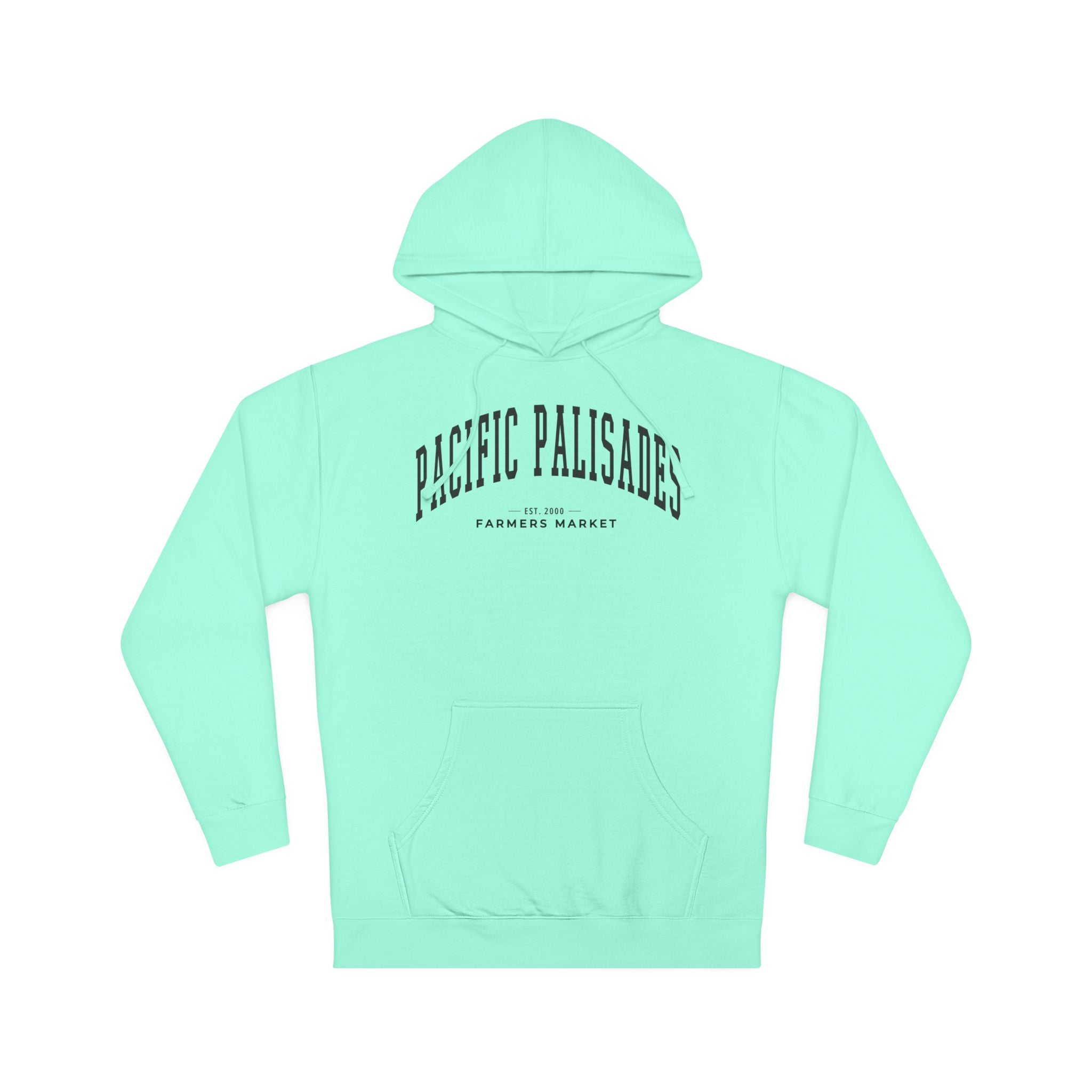 Pacific Palisades Farmers Market Collegiate Hoodie (Large City Text)