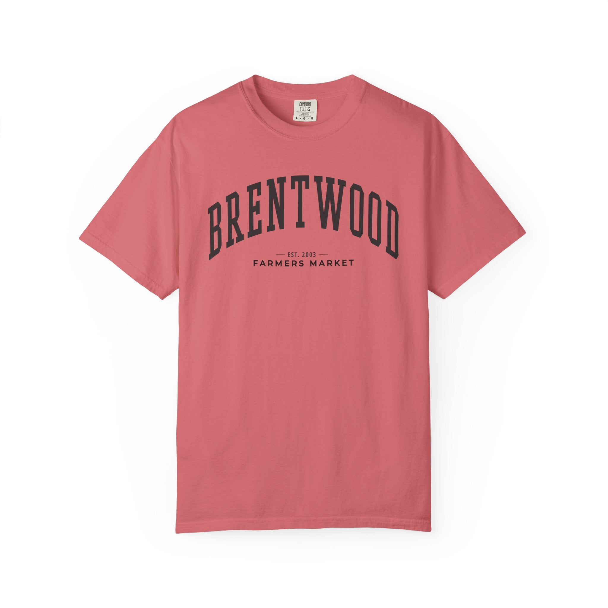 Brentwood Farmers Market Tee (Large City Text)