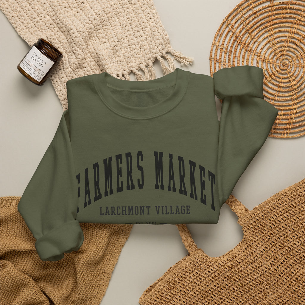Larchmont Village Farmers Market Sweatshirt (Small City Text)