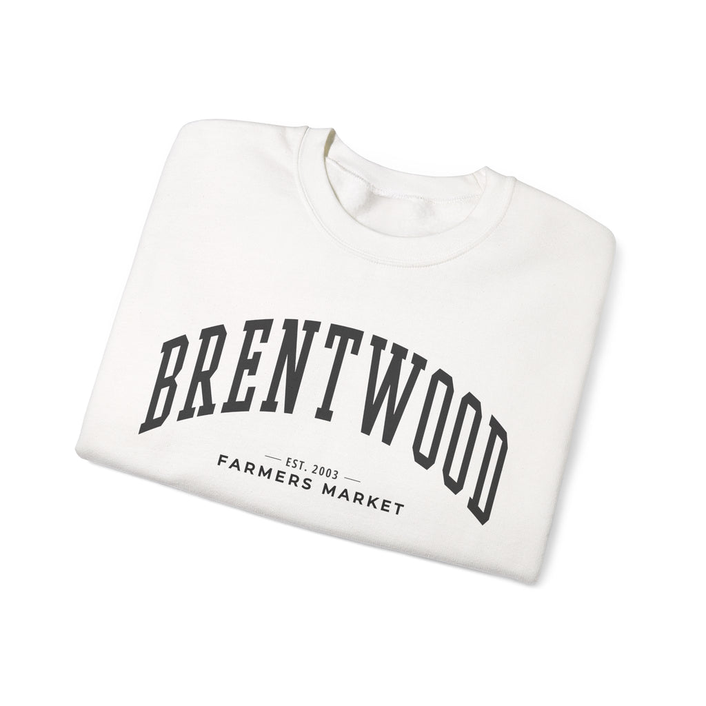 Brentwood Farmers Market Sweatshirt (Large City Text)