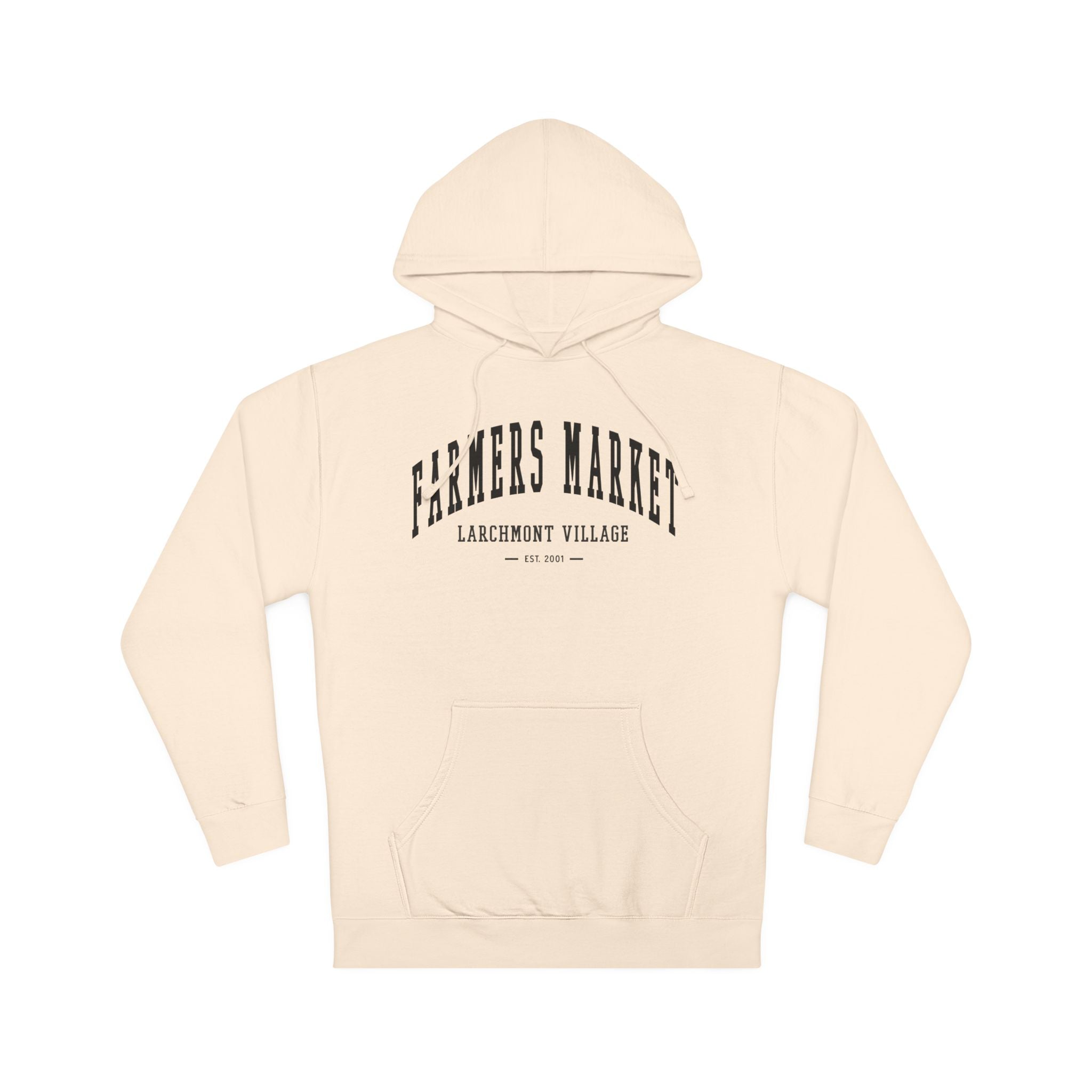 Larchmont Village Farmers Market Hoodie (Small City Text)