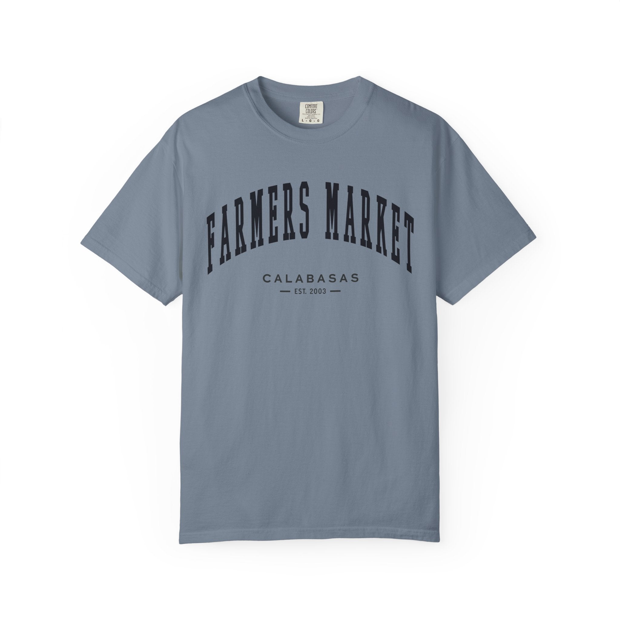 Calabasas Farmers Market Collegiate Tee (Small City Text)