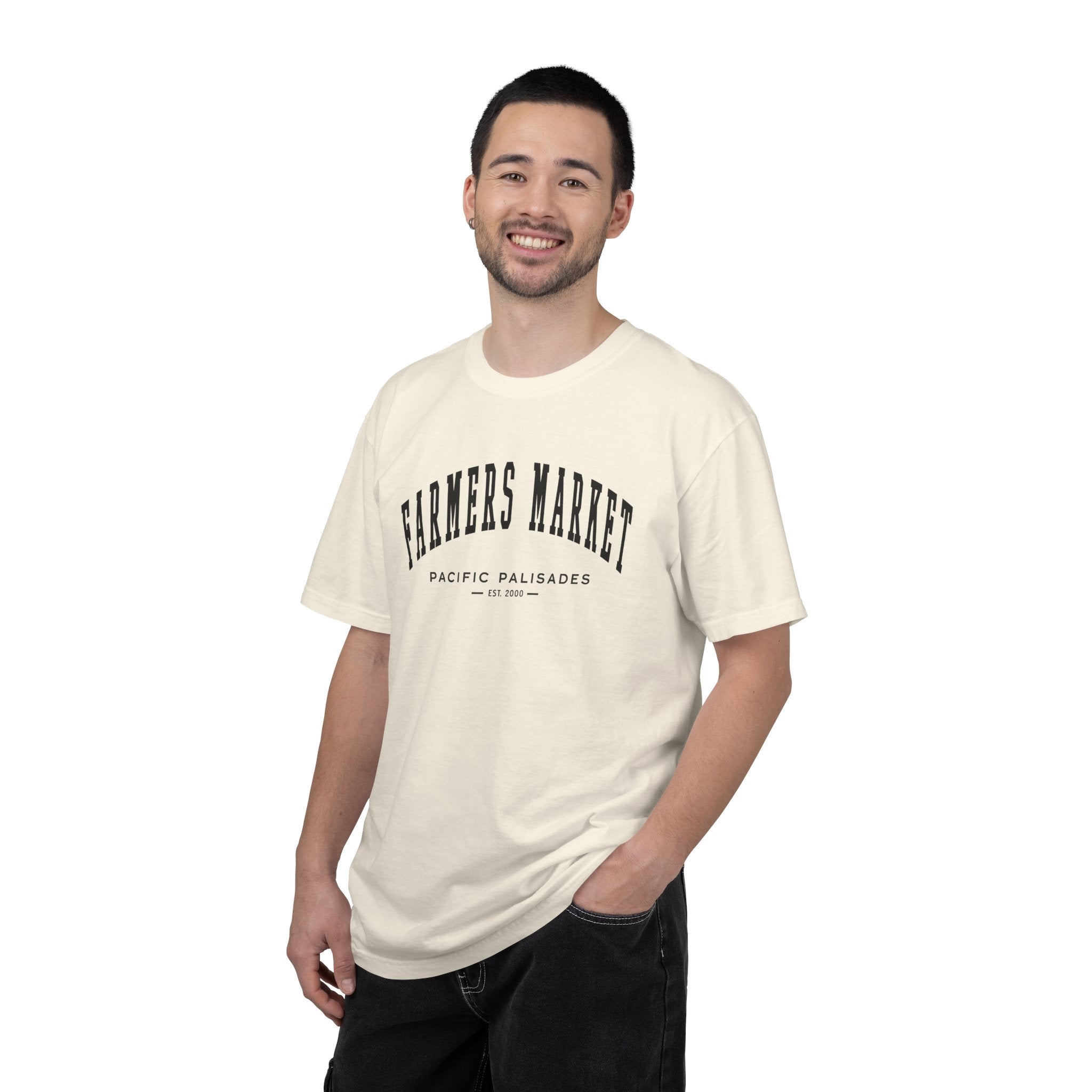 Pacific Palisades Farmers Market Collegiate Crewneck (Small City Text)