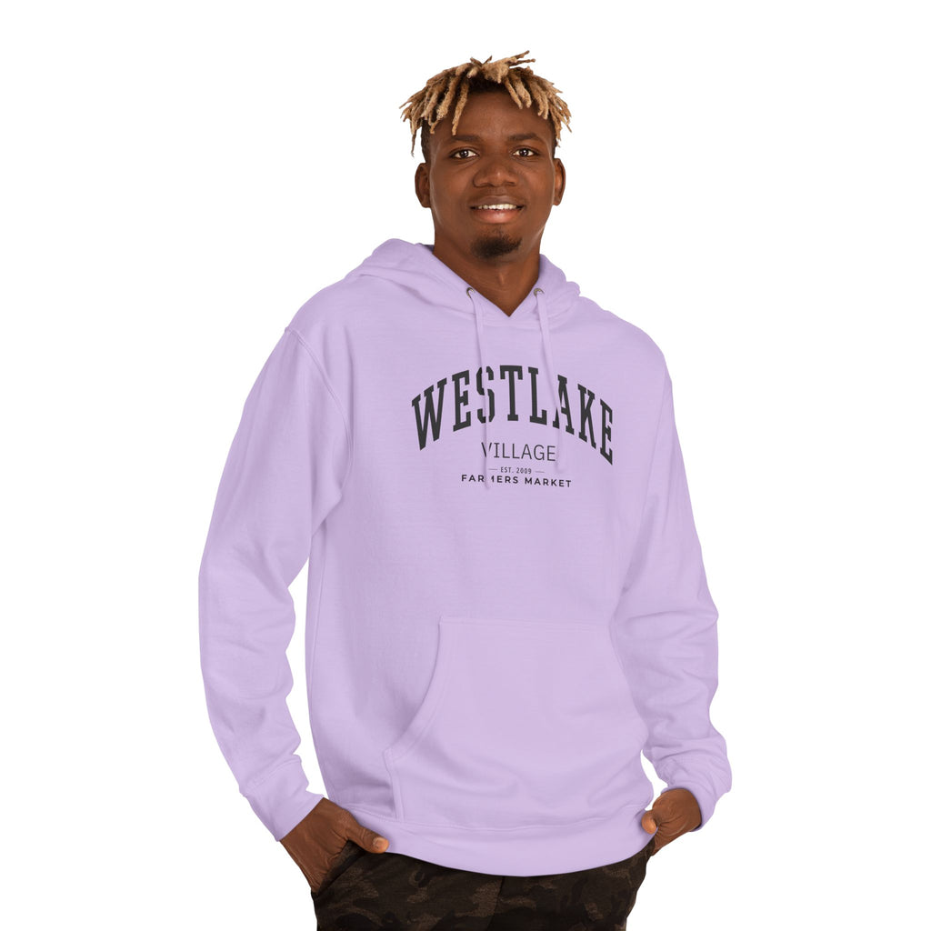 Westlake Village Farmers Market Collegiate Hoodie (Large City Text)