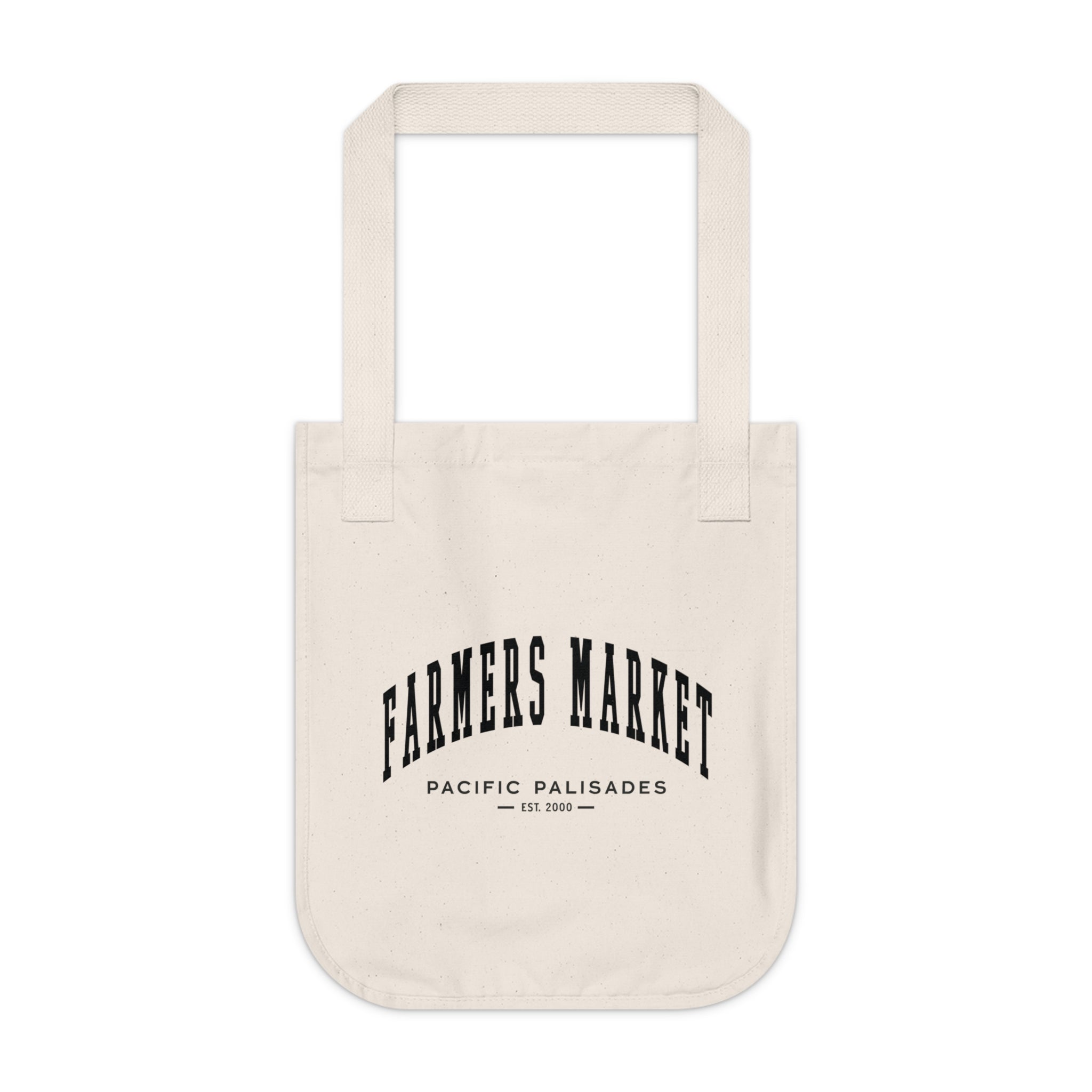 Pacific Palisades Market Tote (Small City Text)