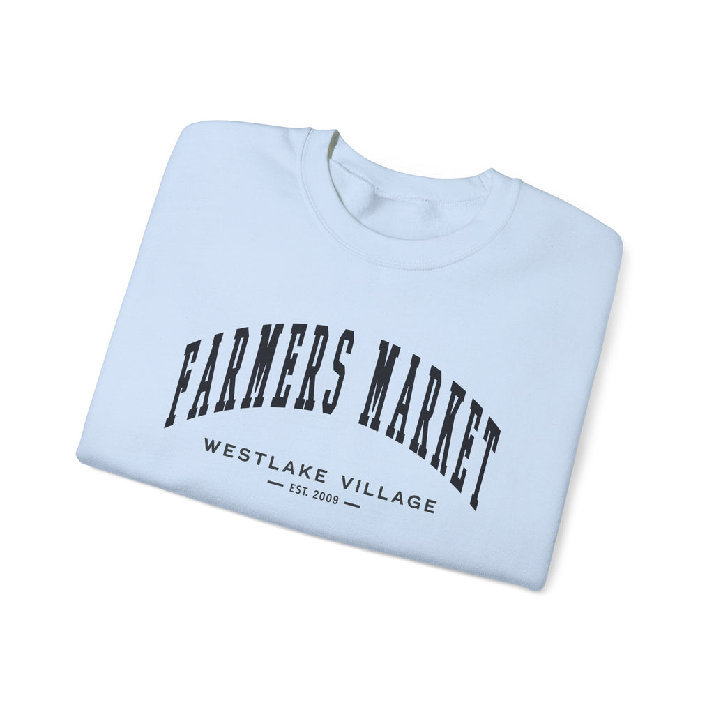 Westlake Village Farmers Market Collegiate Crewneck (Small City Text)