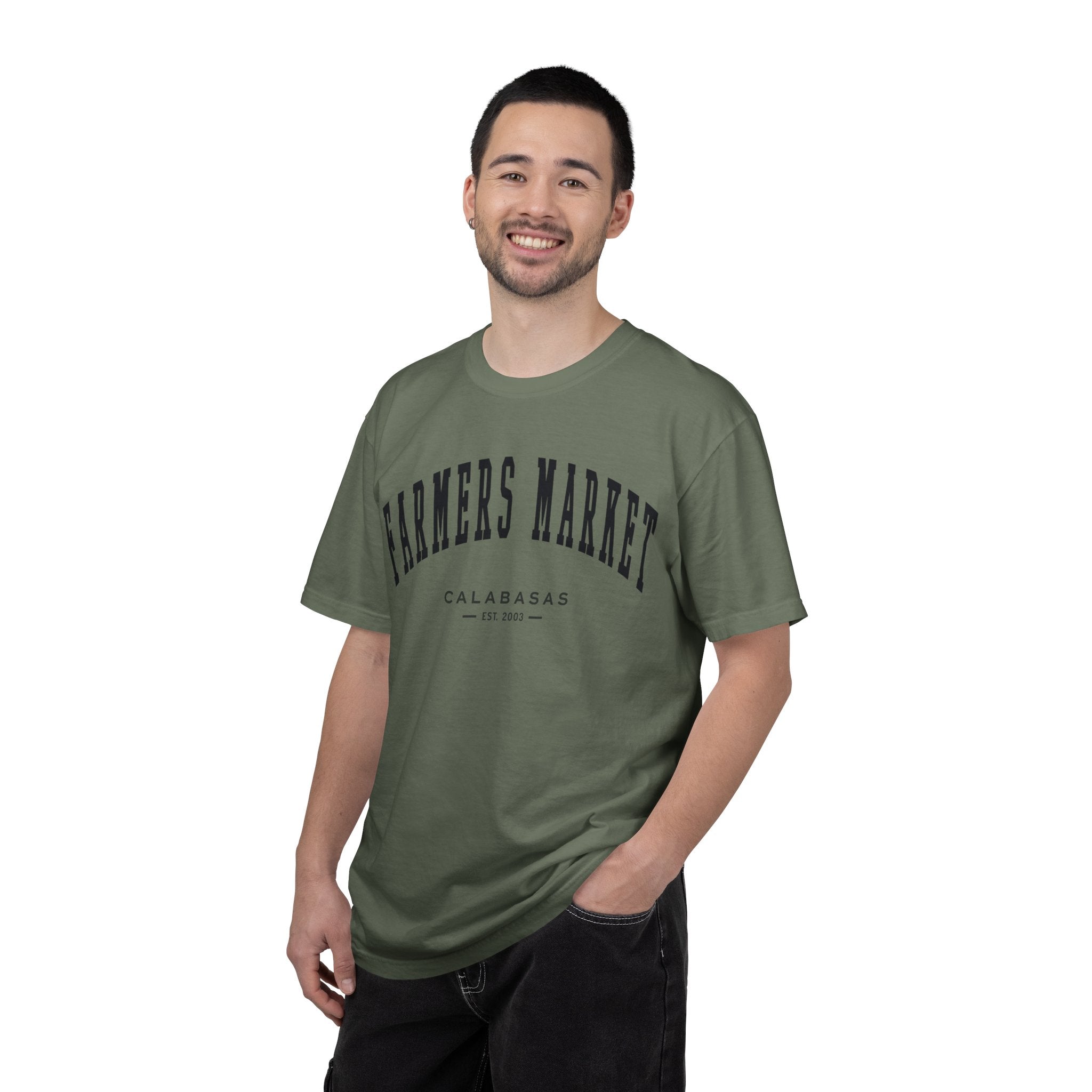 Calabasas Farmers Market Collegiate Tee (Small City Text)