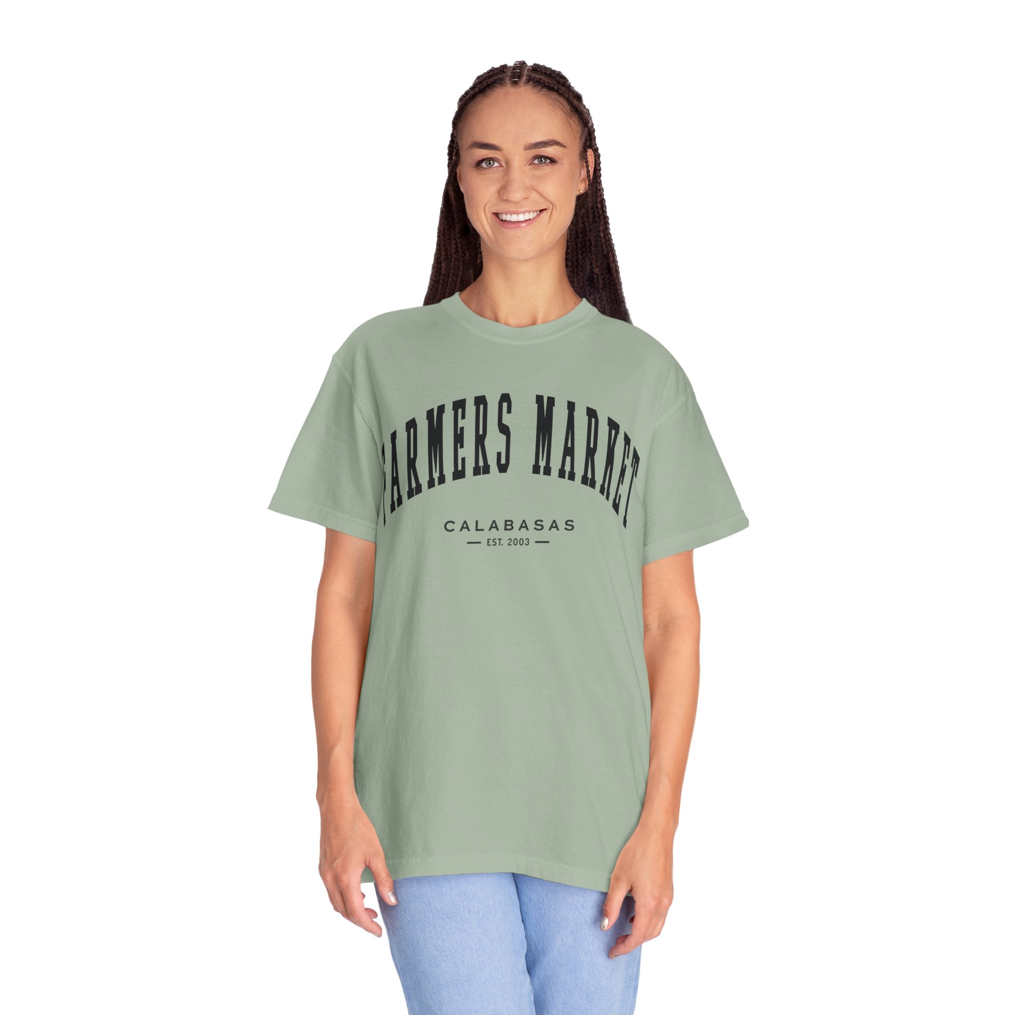 Calabasas Farmers Market Collegiate Tee (Small City Text)