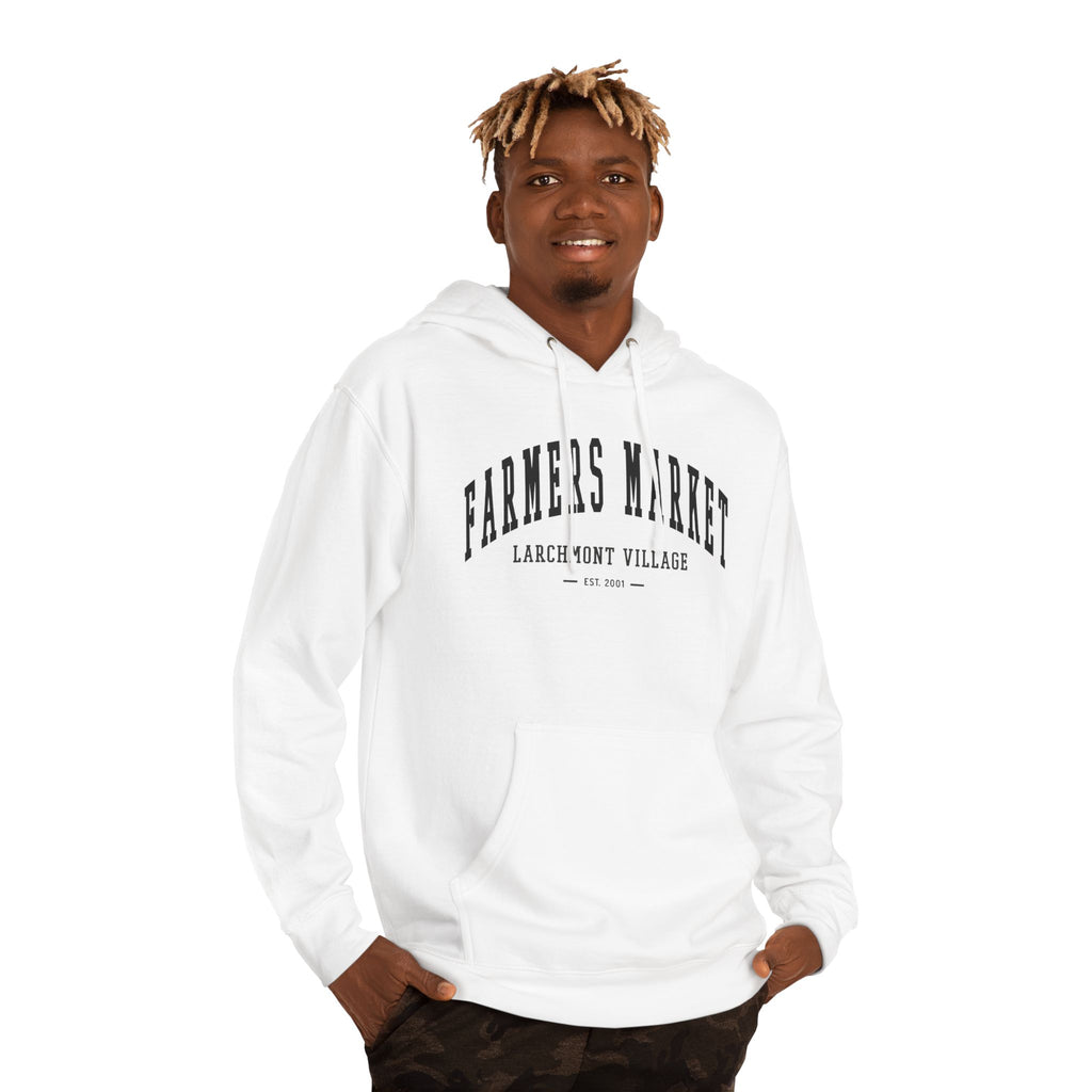 Larchmont Village Farmers Market Hoodie (Small City Text)