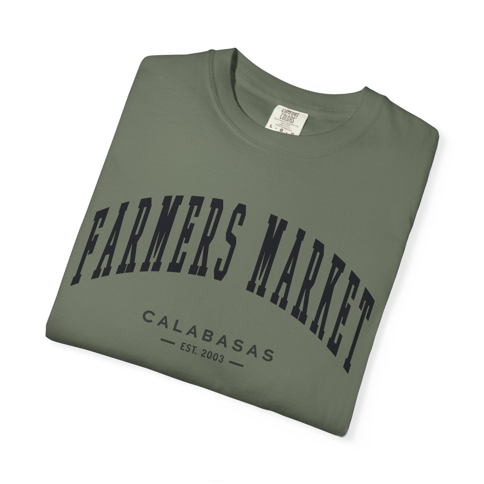 Calabasas Farmers Market Collegiate Tee (Small City Text)