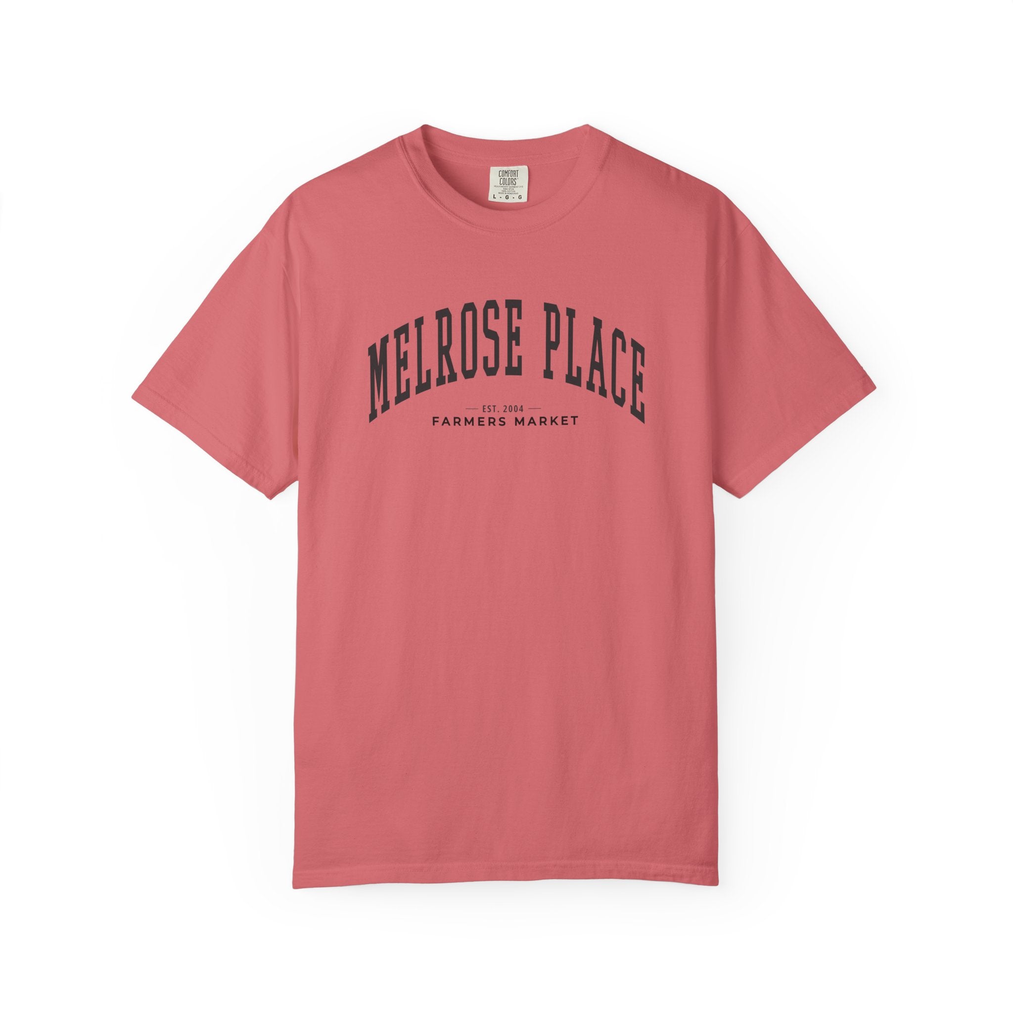 Melrose Place Farmers Market Tee (Large City Text)