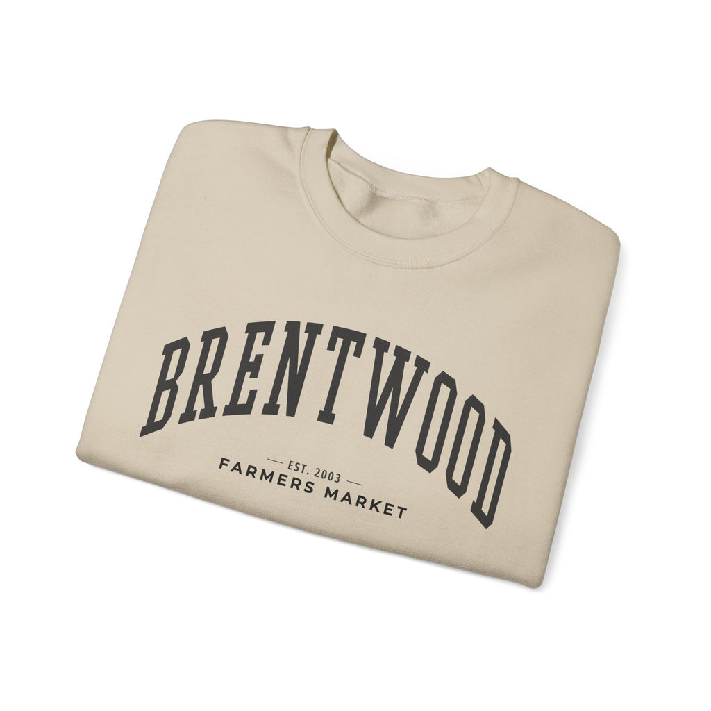 Brentwood Farmers Market Sweatshirt (Large City Text)