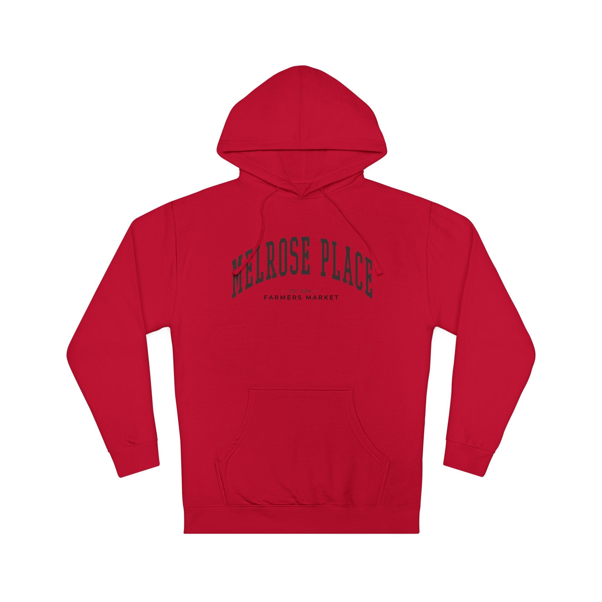 Melrose Place Farmers Market Collegiate Hoodie (Large City Text)