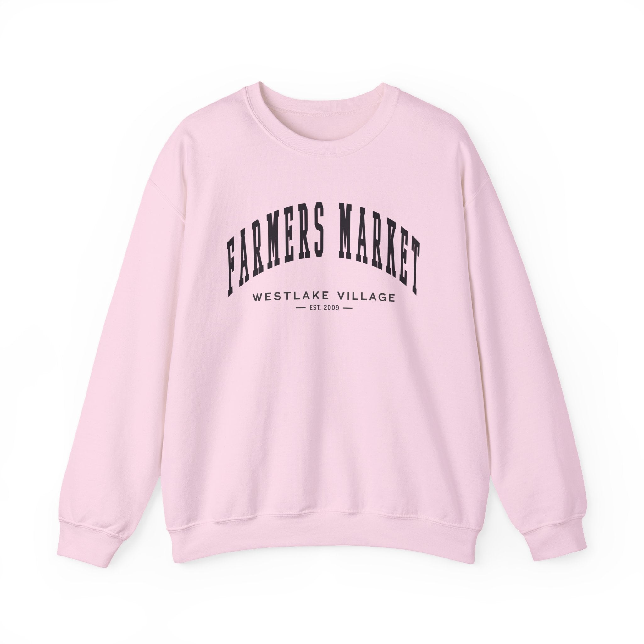 Westlake Village Farmers Market Collegiate Crewneck (Small City Text)