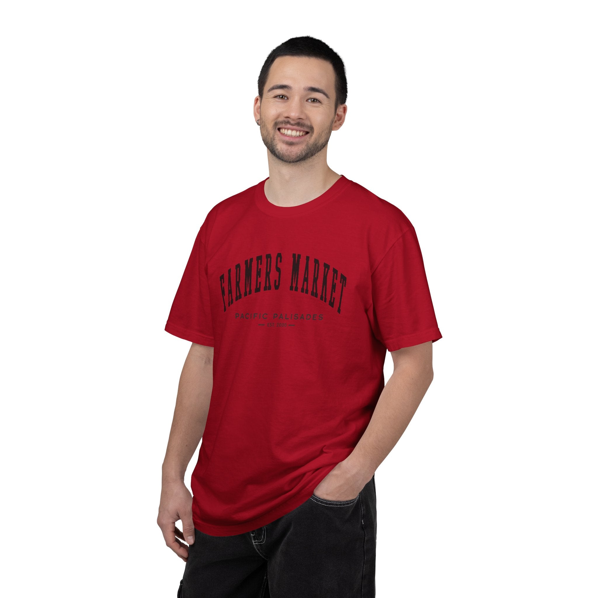 Pacific Palisades Farmers Market Collegiate Crewneck (Small City Text)