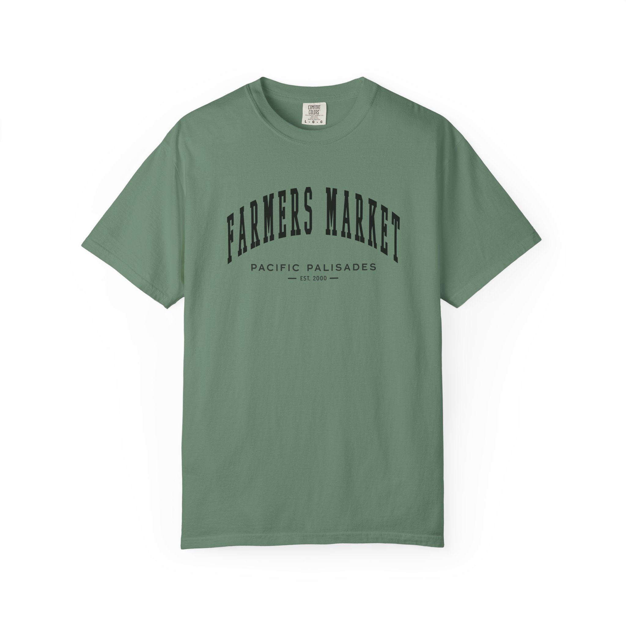 Pacific Palisades Farmers Market Collegiate Crewneck (Small City Text)