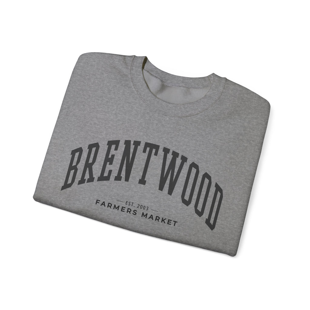 Brentwood Farmers Market Sweatshirt (Large City Text)