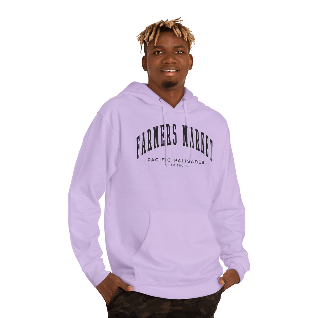Pacific Palisades Farmers Market Collegiate Hoodie (Small City Text)