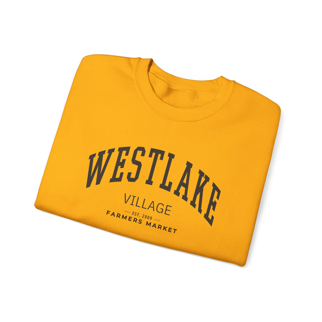 Westlake Village Farmers Market Collegiate Crewneck (Large City Text)