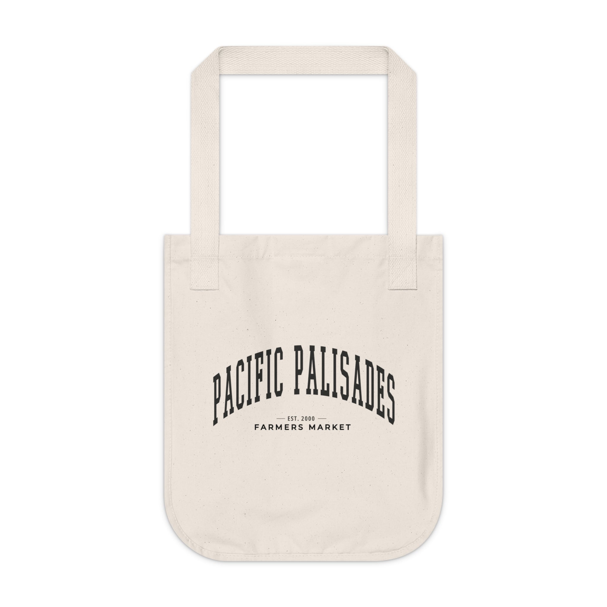 Pacific Palisades Market Tote (Large City Text)