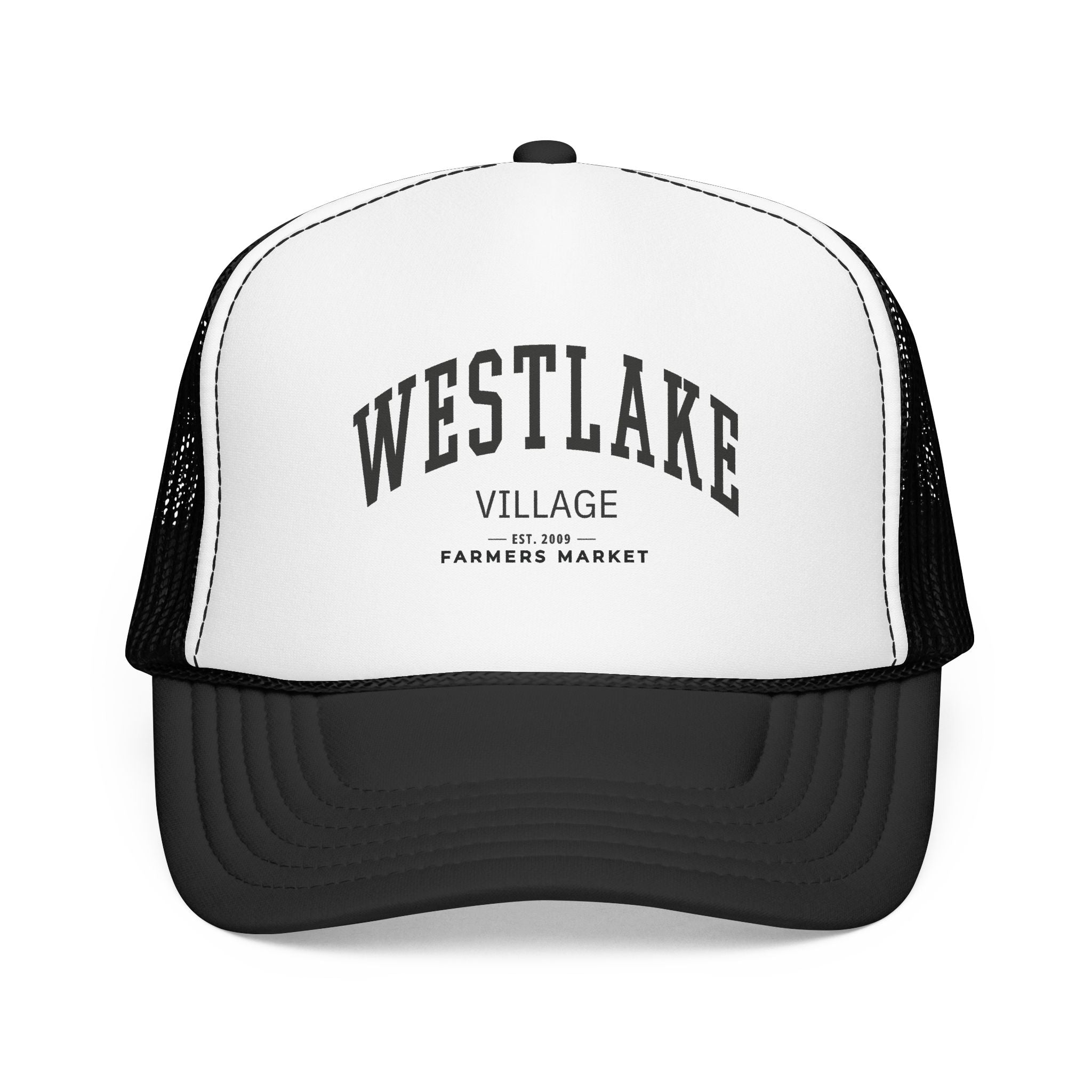 Westlake Village Market Trucker Hat (Large City Text)