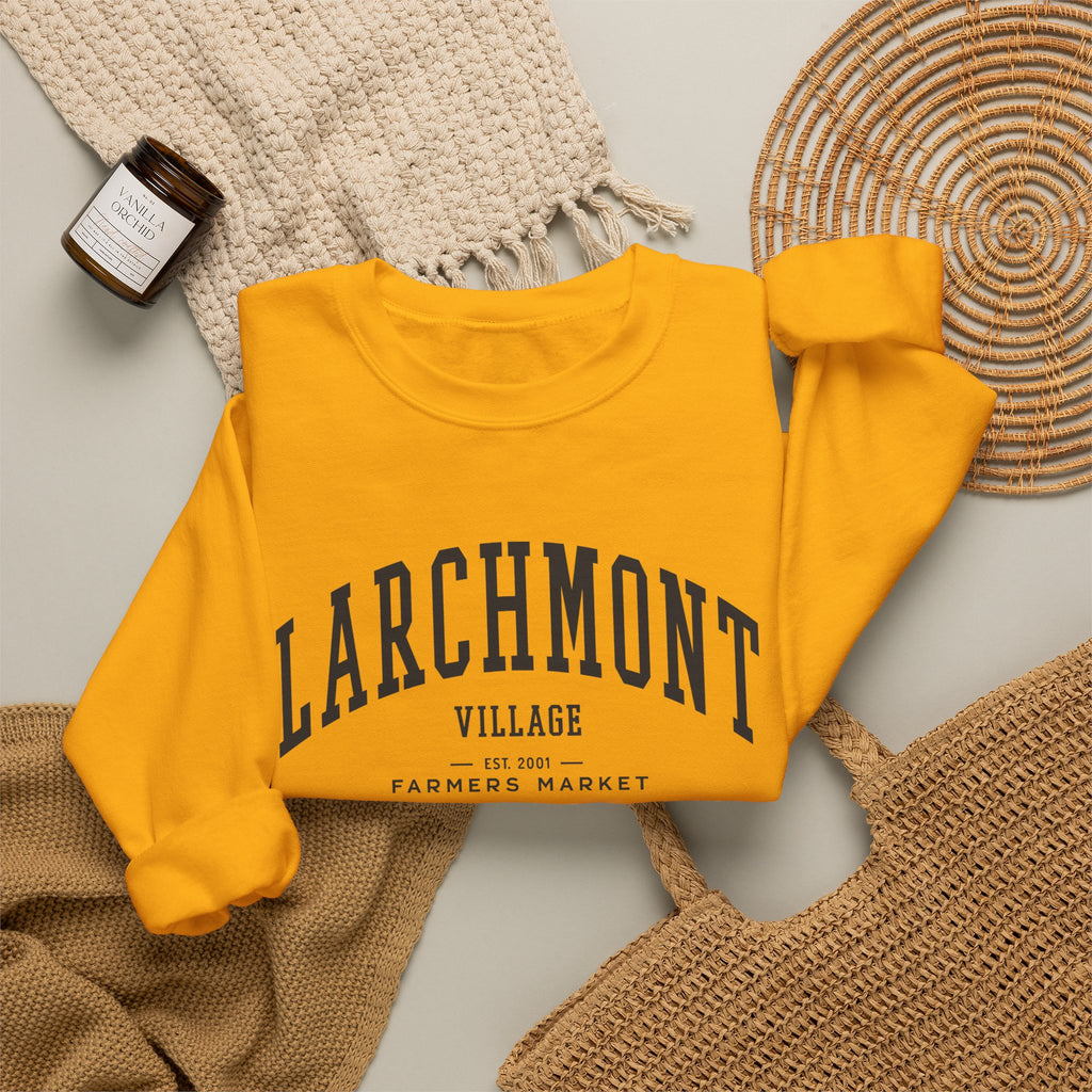 Larchmont Village Farmers Market Sweatshirt (Large City Text)