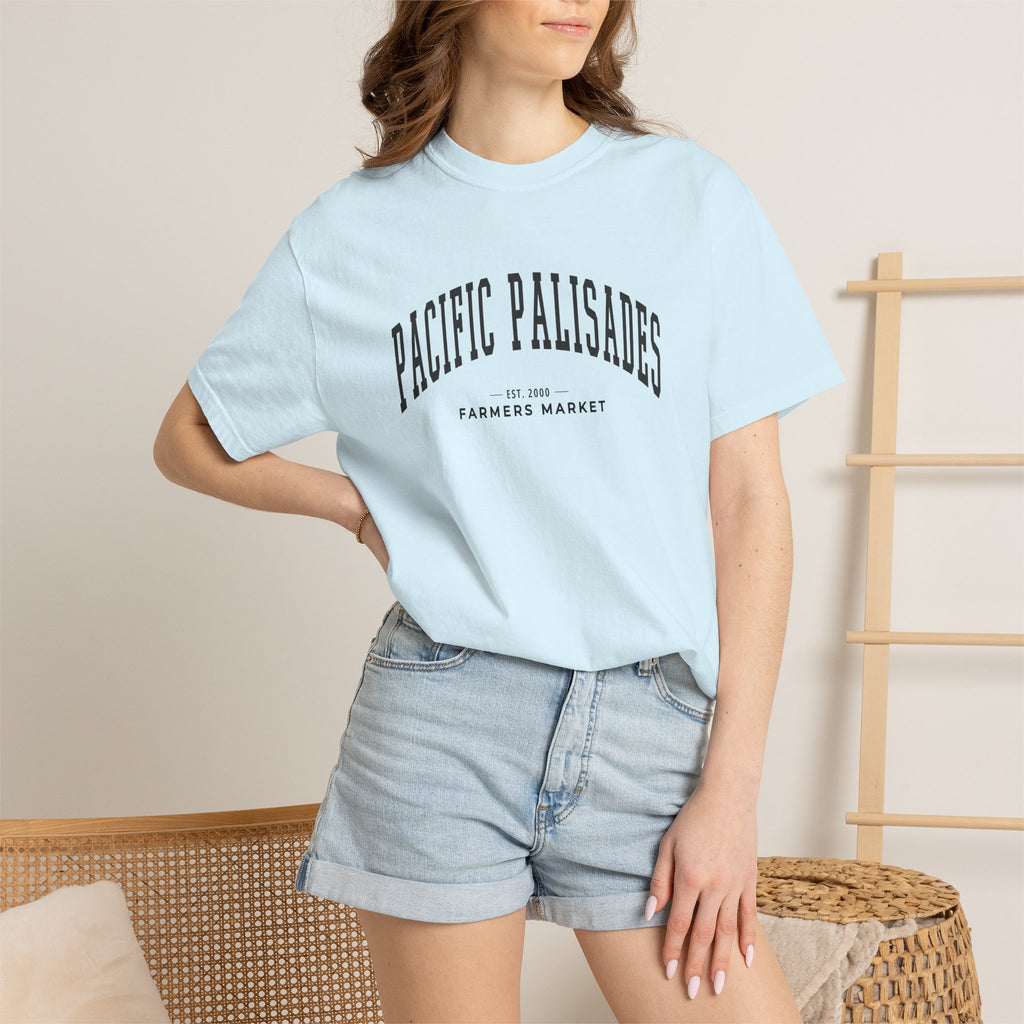Pacific Palisades Farmers Market Tee (Large City Text)