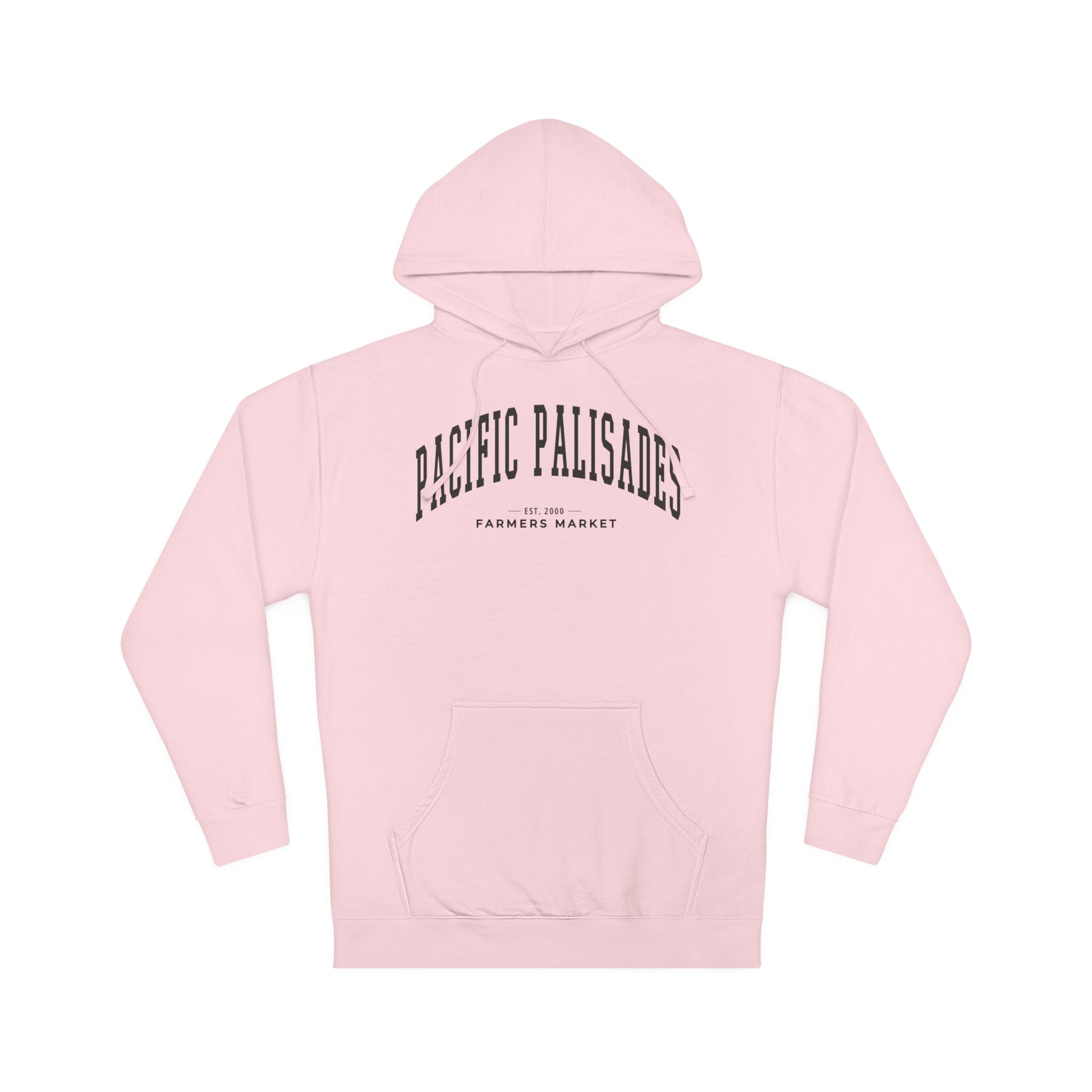 Pacific Palisades Farmers Market Collegiate Hoodie (Large City Text)