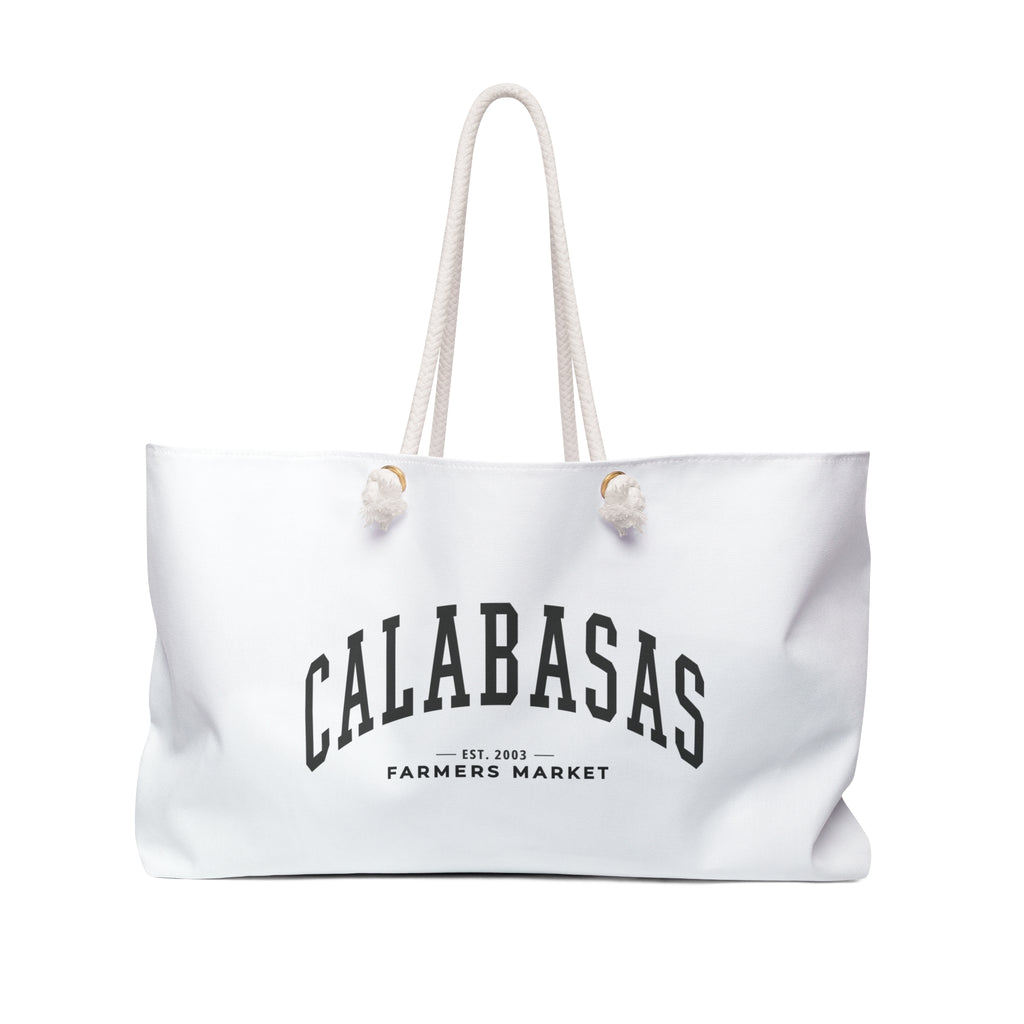 Calabasas Weekender Tote (Large City Text)
